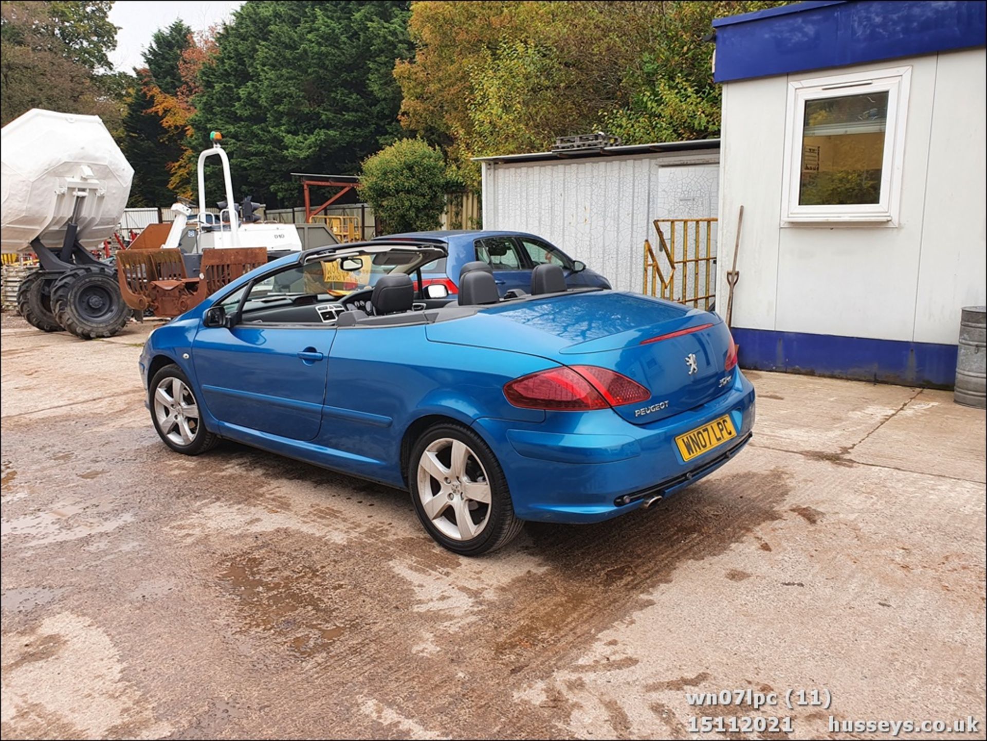 07/07 PEUGEOT 307 SPORT CC - 1997cc 2dr Convertible (Blue, 139k) - Image 11 of 27