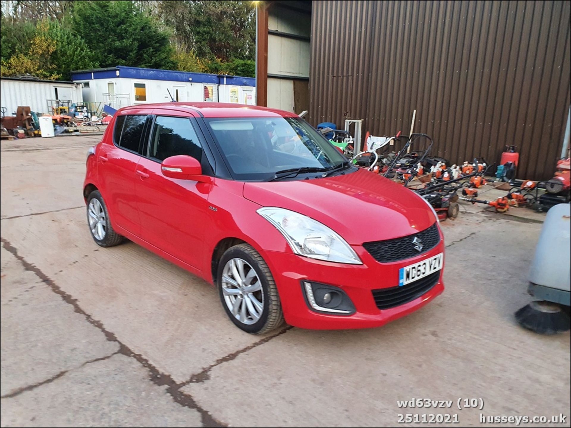 14/63 SUZUKI SWIFT SZ4 DDIS - 1248cc 5dr Hatchback (Red, 119k) - Image 10 of 26