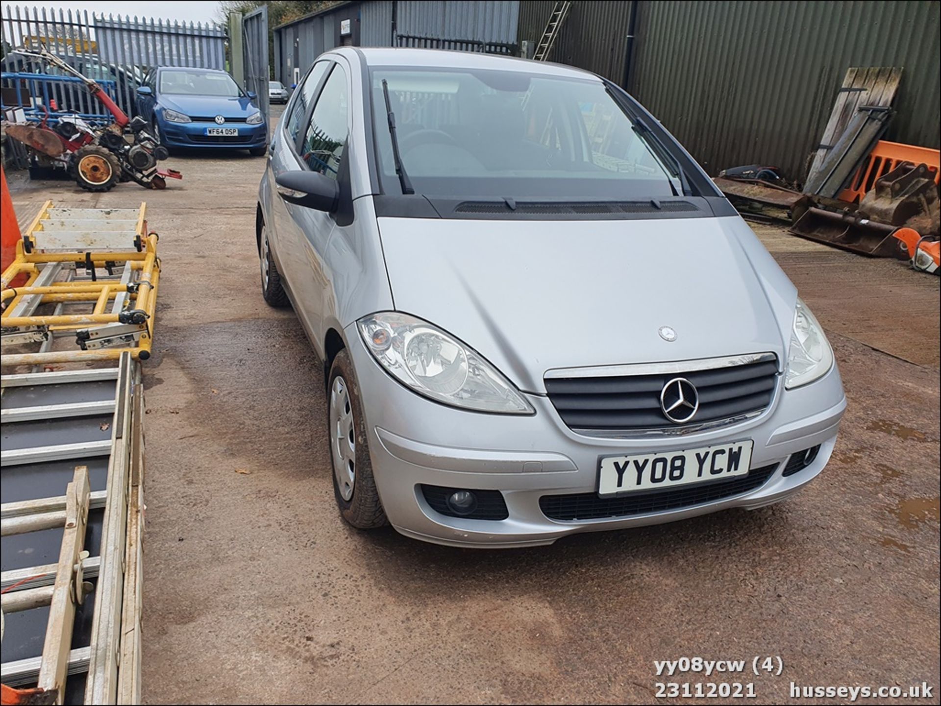 08/08 MERCEDES A180 CDI CLASSIC SE CVT - 1992cc 5dr Hatchback (Silver, 54k) - Image 4 of 27