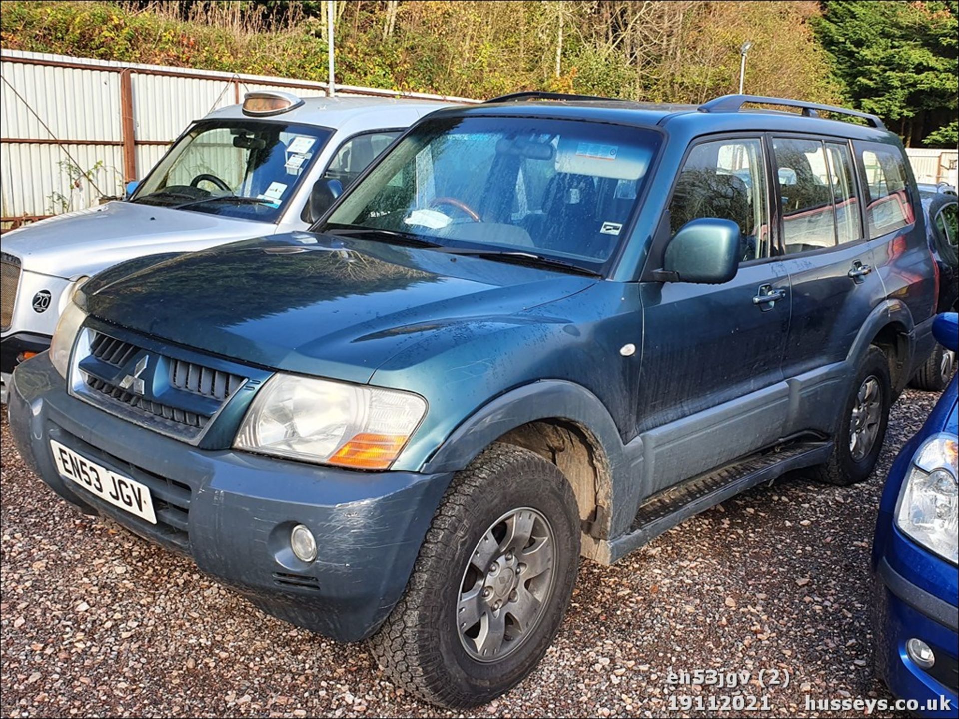 04/53 MITSUBISHI SHOGUN DI-D ELEG-CE LWB A - 3200cc 5dr Estate (Green/grey, 172k)