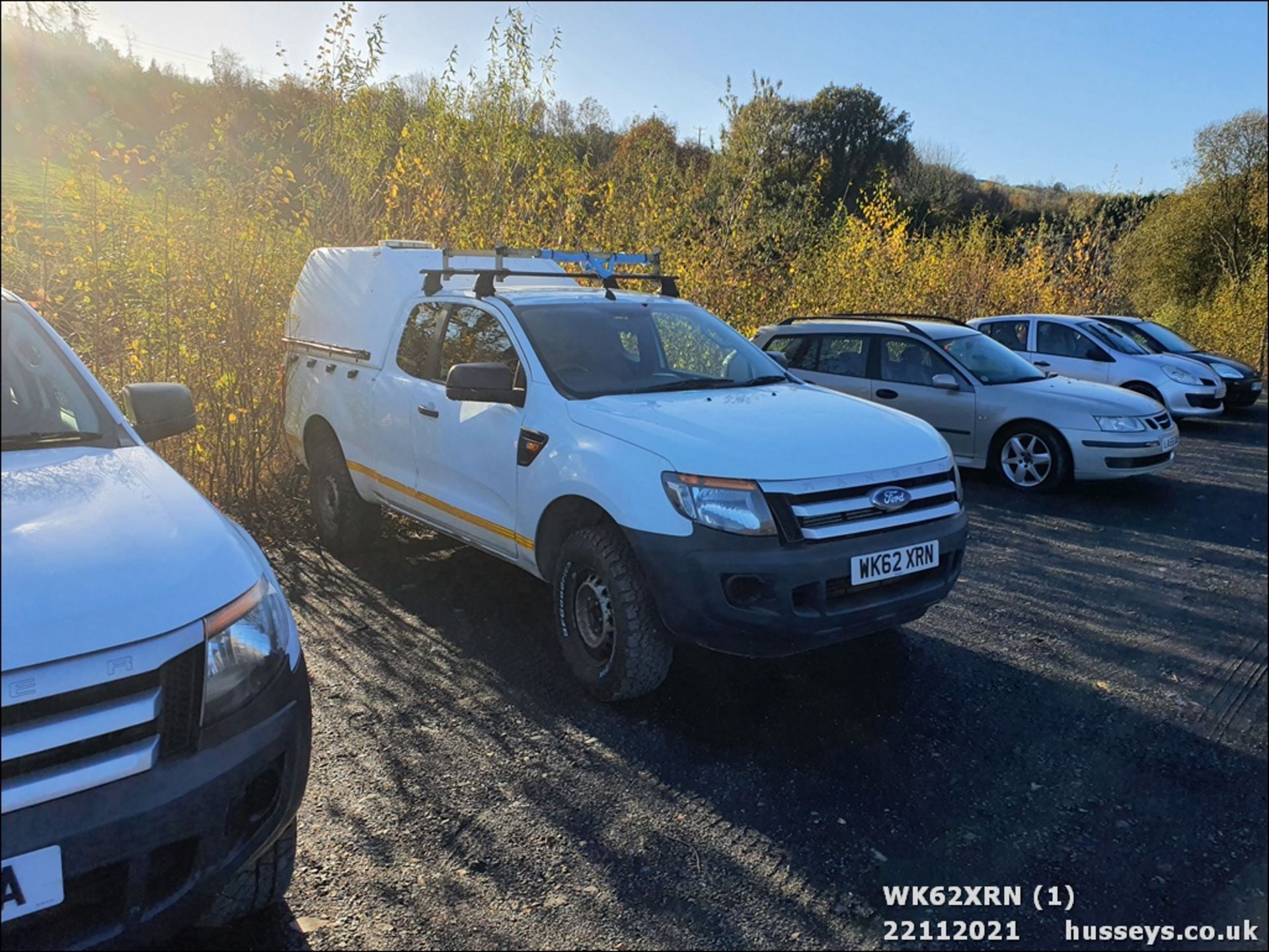 12/62 FORD RANGER XL 4X4 TDCI - 2198cc 5dr Pickup (White, 106k) - Image 2 of 34