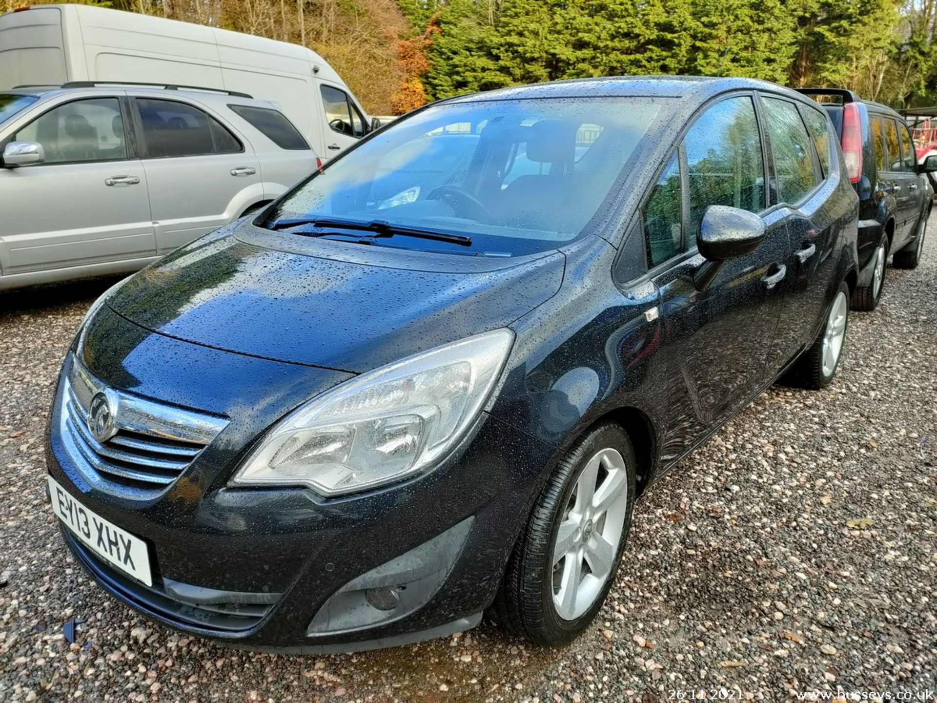 13/13 VAUXHALL MERIVA TECH LINE - 1398cc 5dr MPV (Black, 76k) - Image 4 of 17