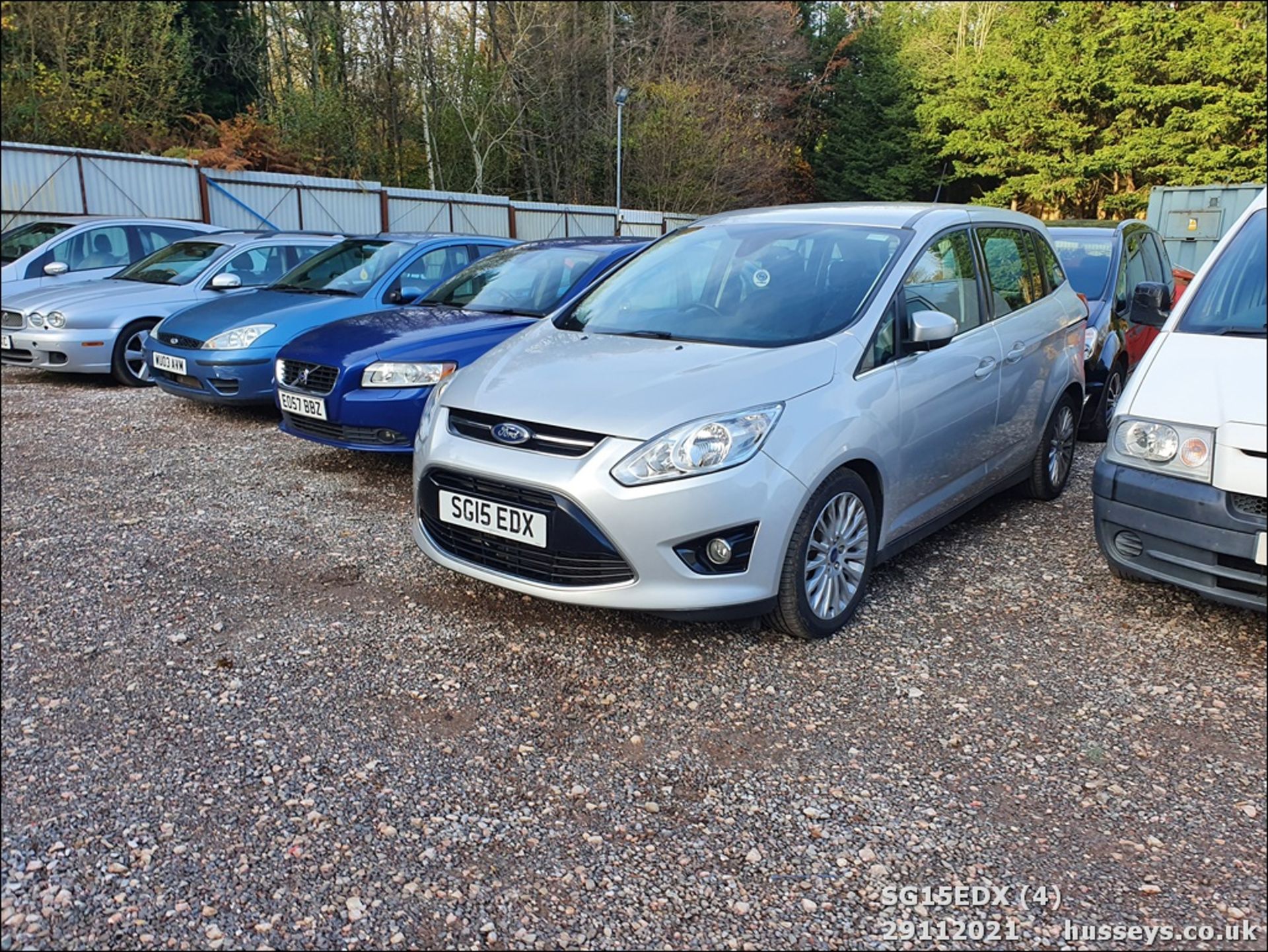 15/15 FORD GRAND C-MAX TITANIUM TDCI - 1560cc 5dr MPV (Silver, 121k) - Image 4 of 22