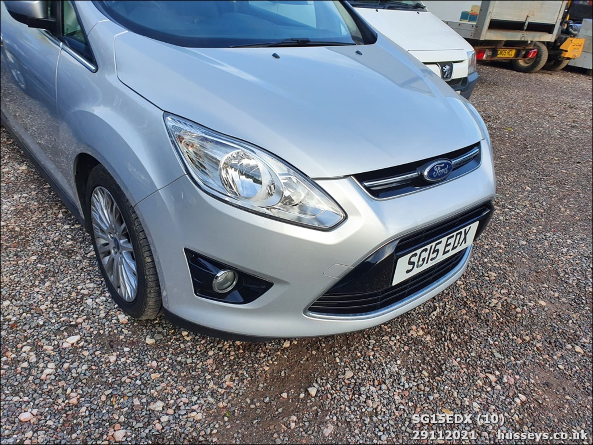 15/15 FORD GRAND C-MAX TITANIUM TDCI - 1560cc 5dr MPV (Silver, 121k) - Image 10 of 22