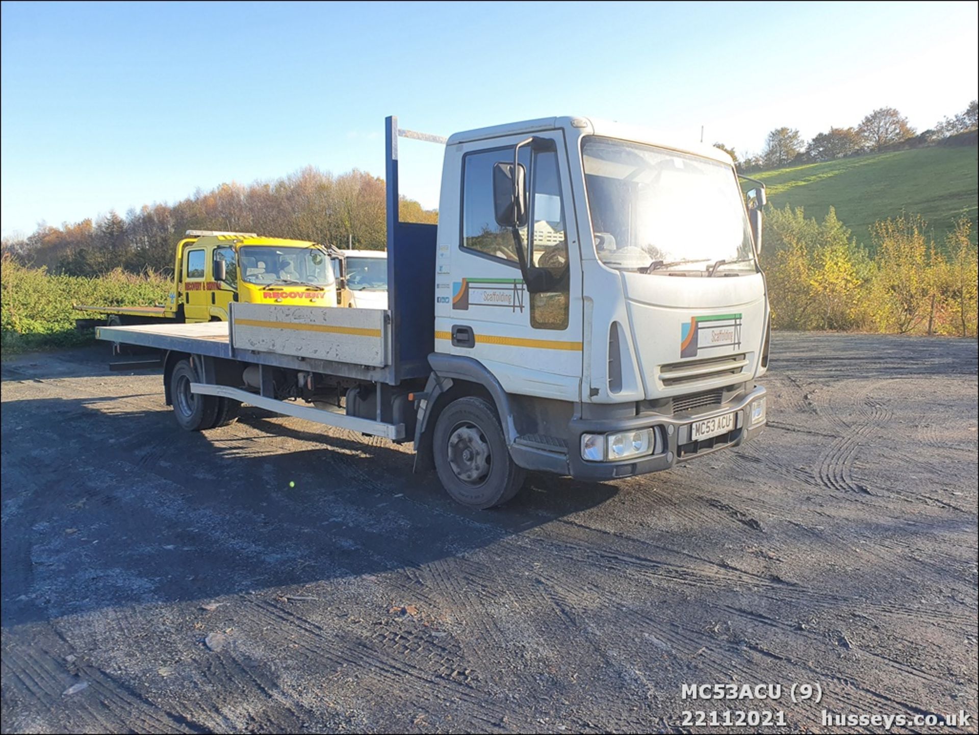 04/53 IVECO-FORD - 3920cc 2dr Flat Bed (White, 178k) - Image 4 of 24