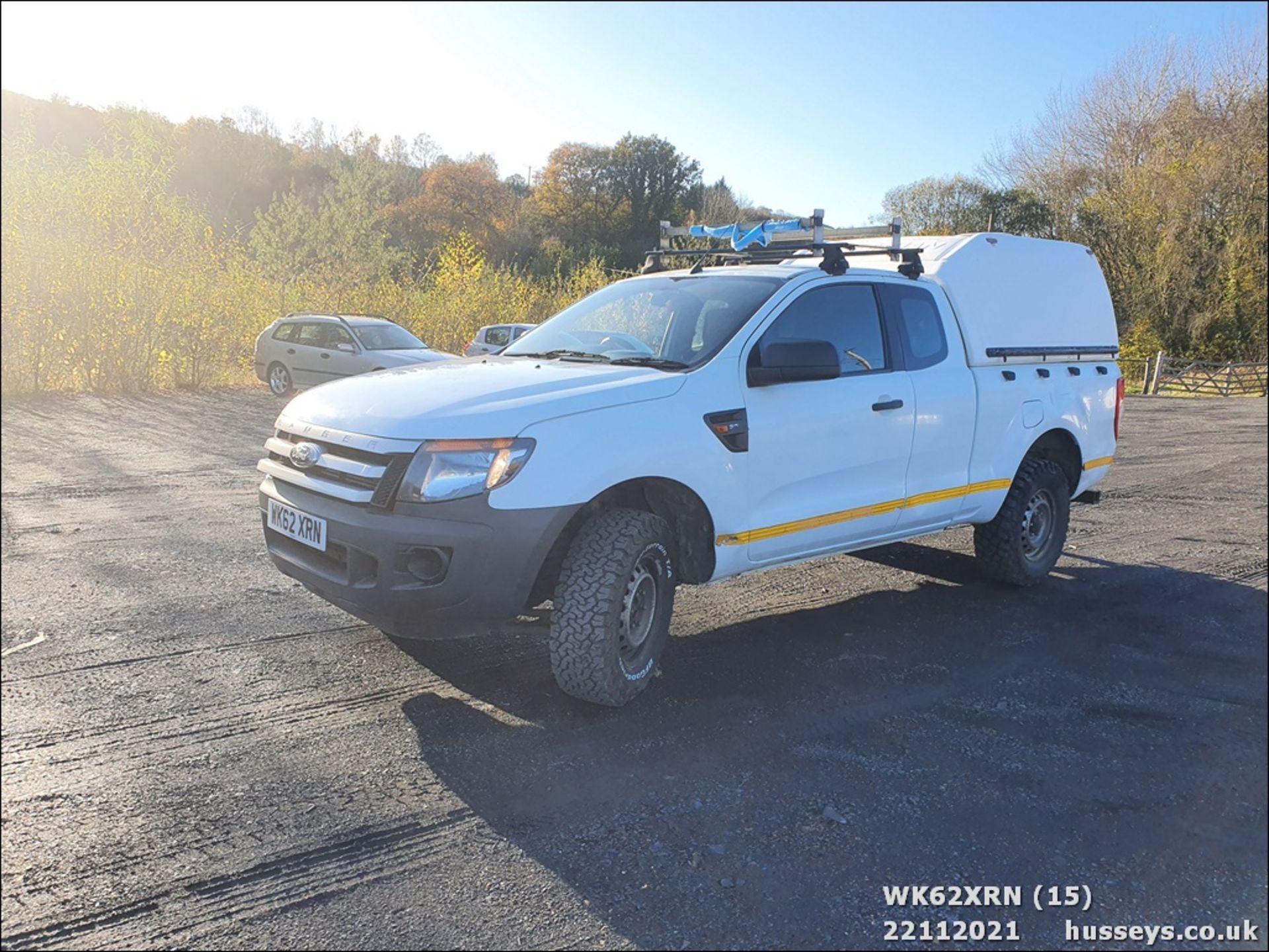 12/62 FORD RANGER XL 4X4 TDCI - 2198cc 5dr Pickup (White, 106k) - Image 15 of 34