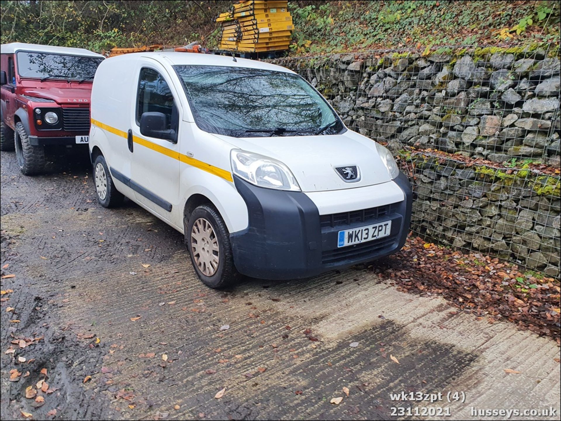 13/13 PEUGEOT BIPPER SE HDI - 1248cc 5dr Van (White, 125k) - Image 4 of 34