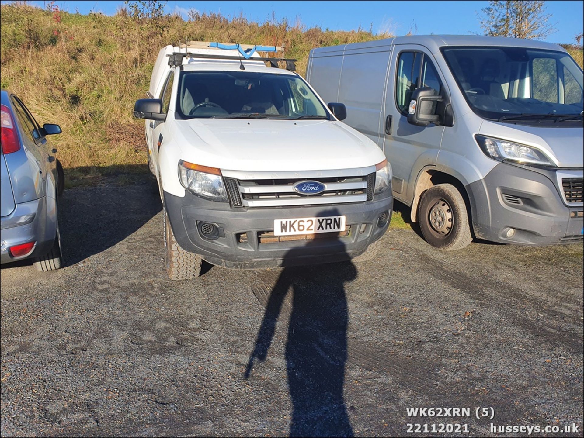 12/62 FORD RANGER XL 4X4 TDCI - 2198cc 5dr Pickup (White, 106k) - Image 6 of 34