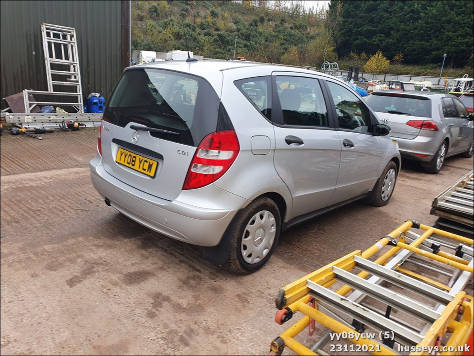 08/08 MERCEDES A180 CDI CLASSIC SE CVT - 1992cc 5dr Hatchback (Silver, 54k) - Image 5 of 27