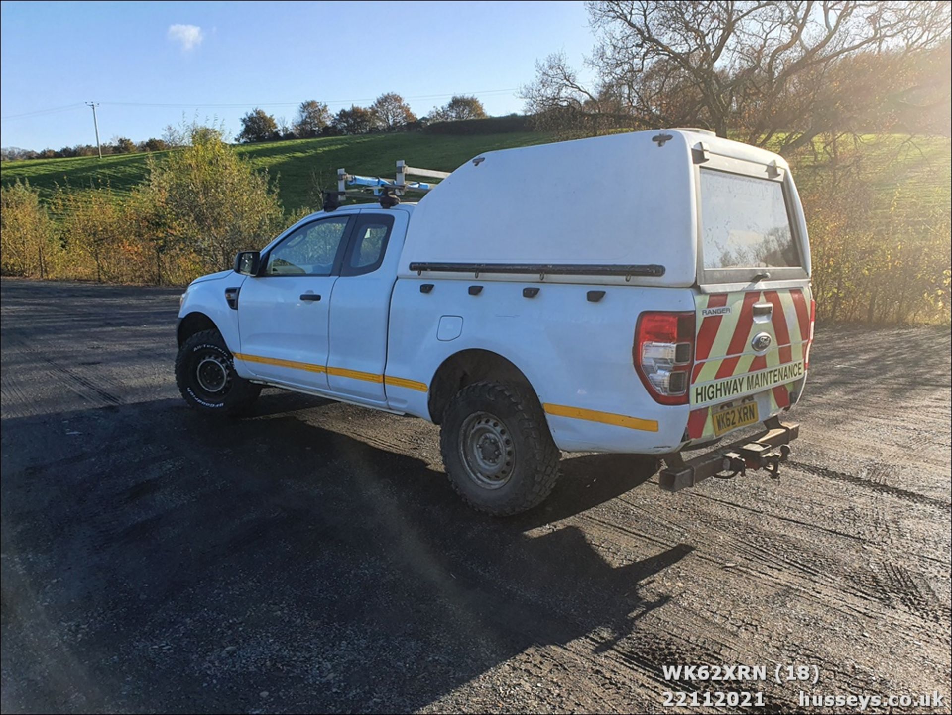 12/62 FORD RANGER XL 4X4 TDCI - 2198cc 5dr Pickup (White, 106k) - Image 18 of 34