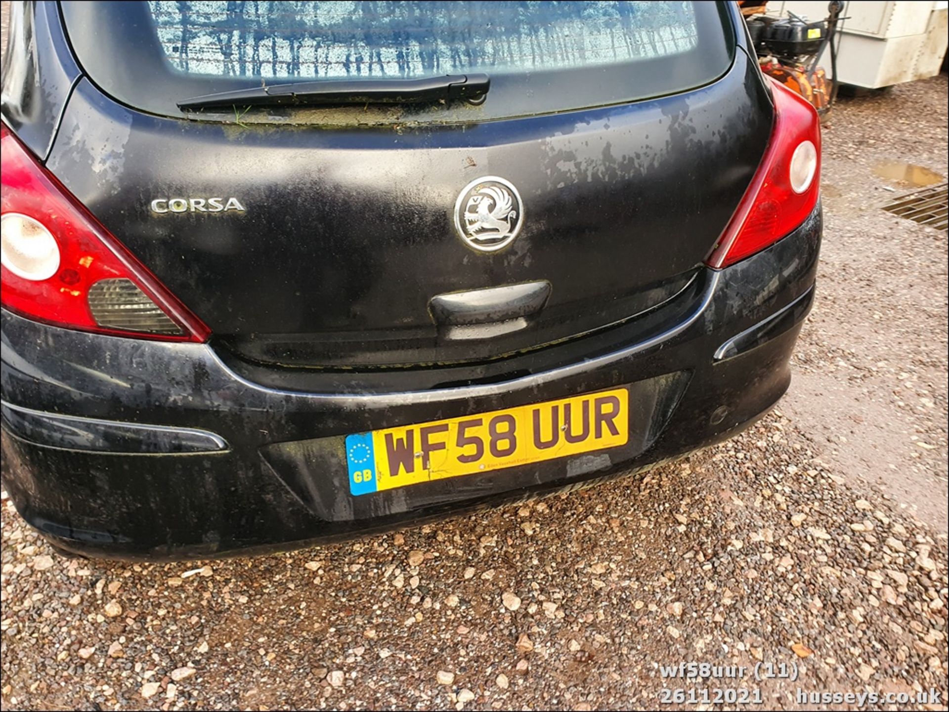 08/58 VAUXHALL CORSA ACTIVE - 998cc 3dr Hatchback (Black, 138k) - Image 11 of 17