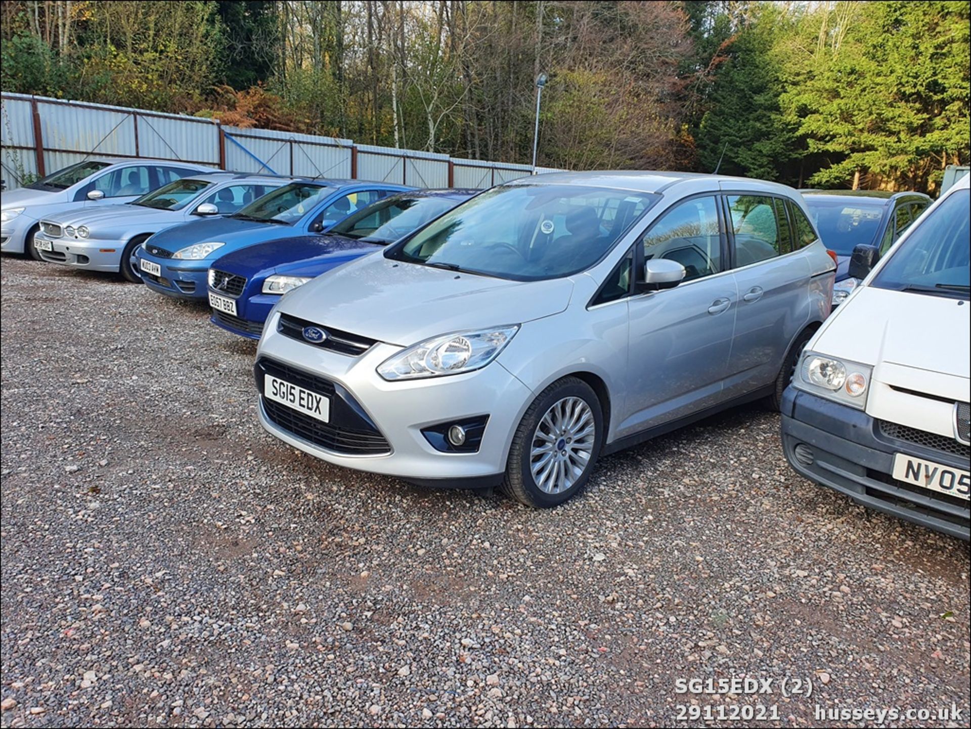 15/15 FORD GRAND C-MAX TITANIUM TDCI - 1560cc 5dr MPV (Silver, 121k) - Image 2 of 22