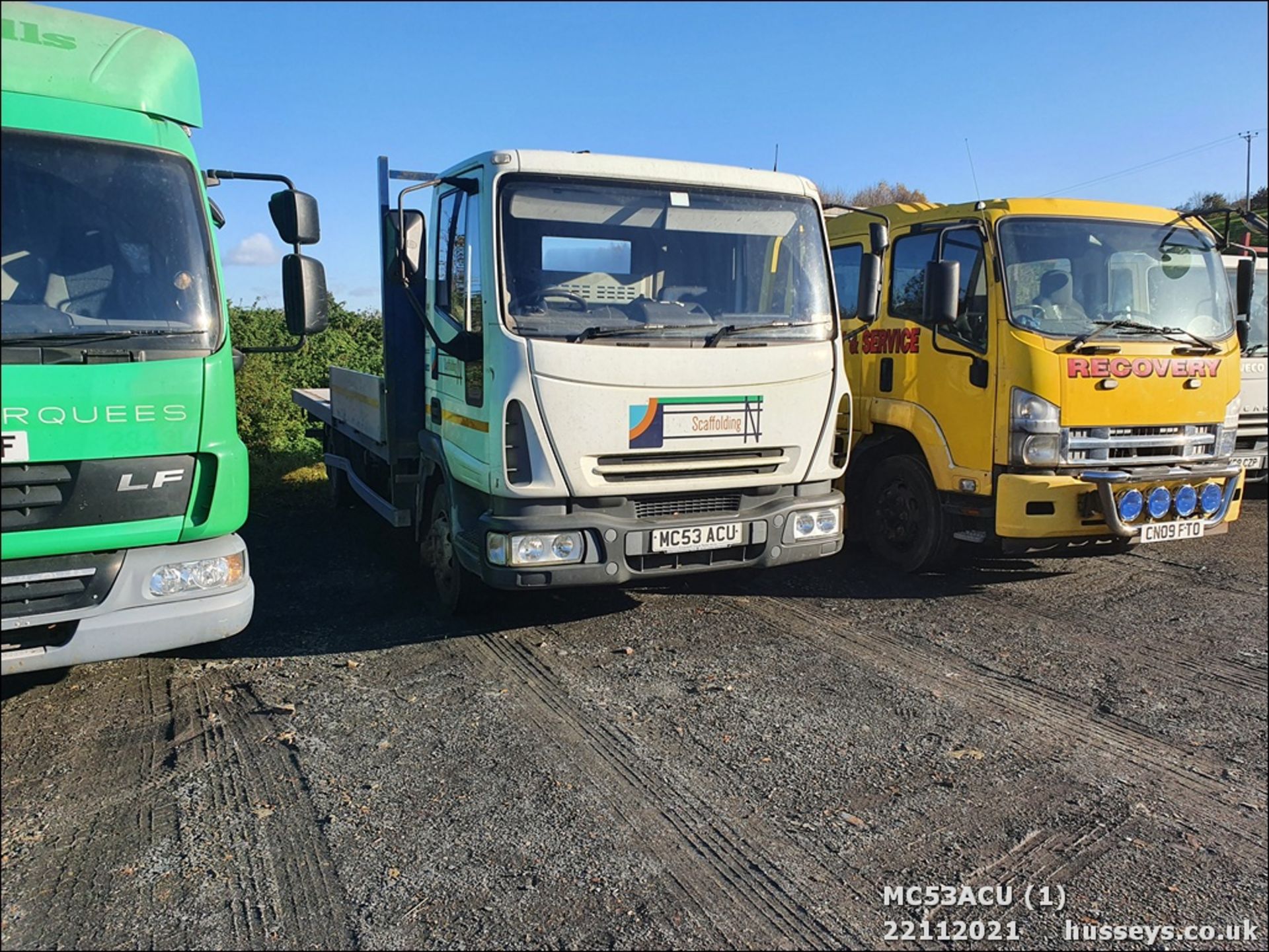 04/53 IVECO-FORD - 3920cc 2dr Flat Bed (White, 178k) - Image 2 of 24