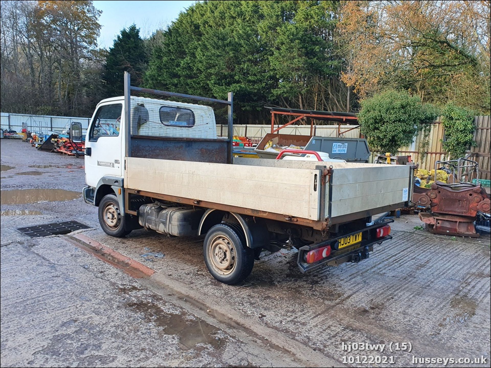 03/03 NISSAN CABSTAR E95 SWB - 2664cc 2dr Tipper (White, 90k) - Image 11 of 24