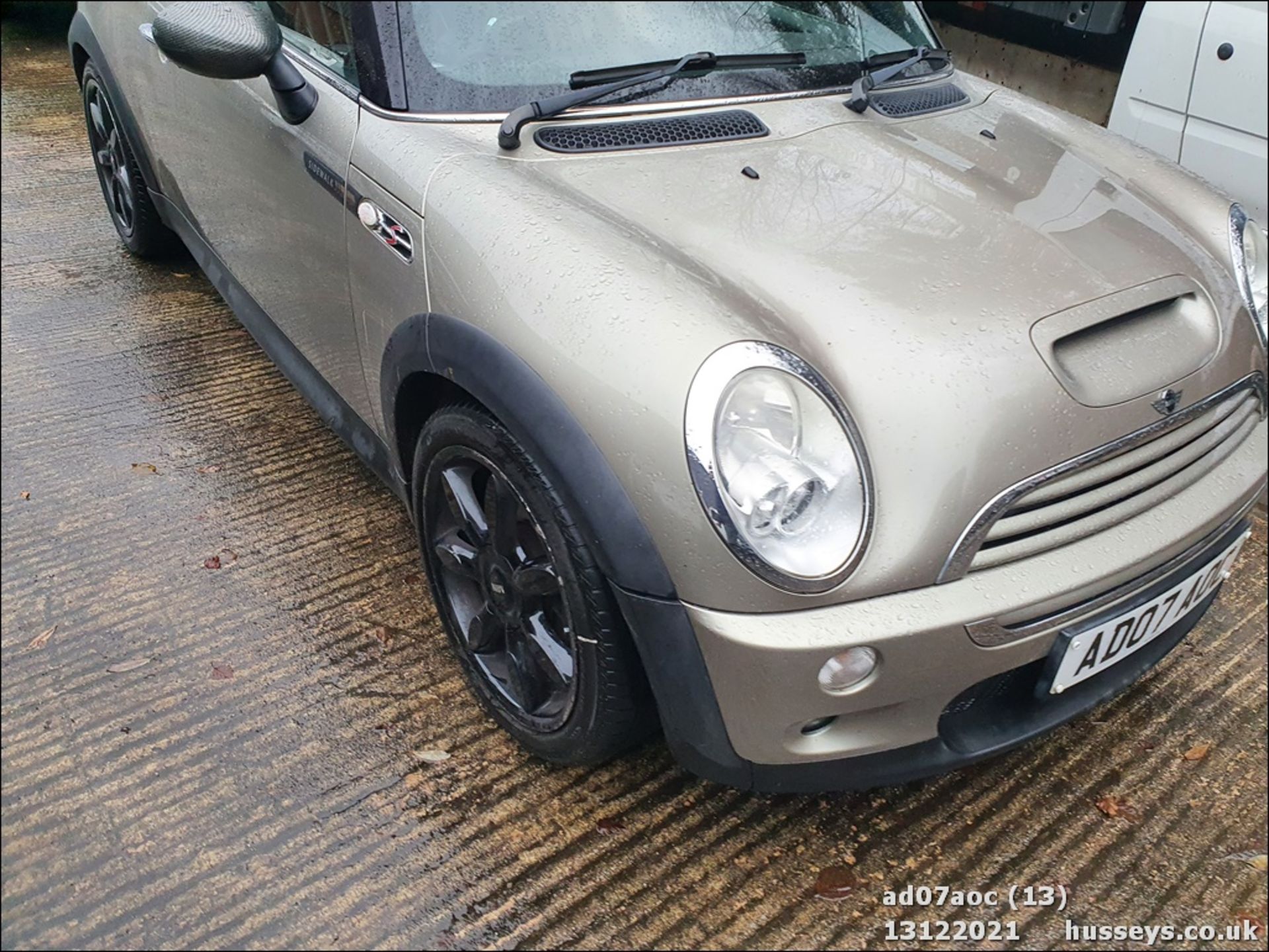 07/07 MINI COOPER S SIDEWALK - 1598cc 2dr Convertible (Silver) - Image 13 of 30