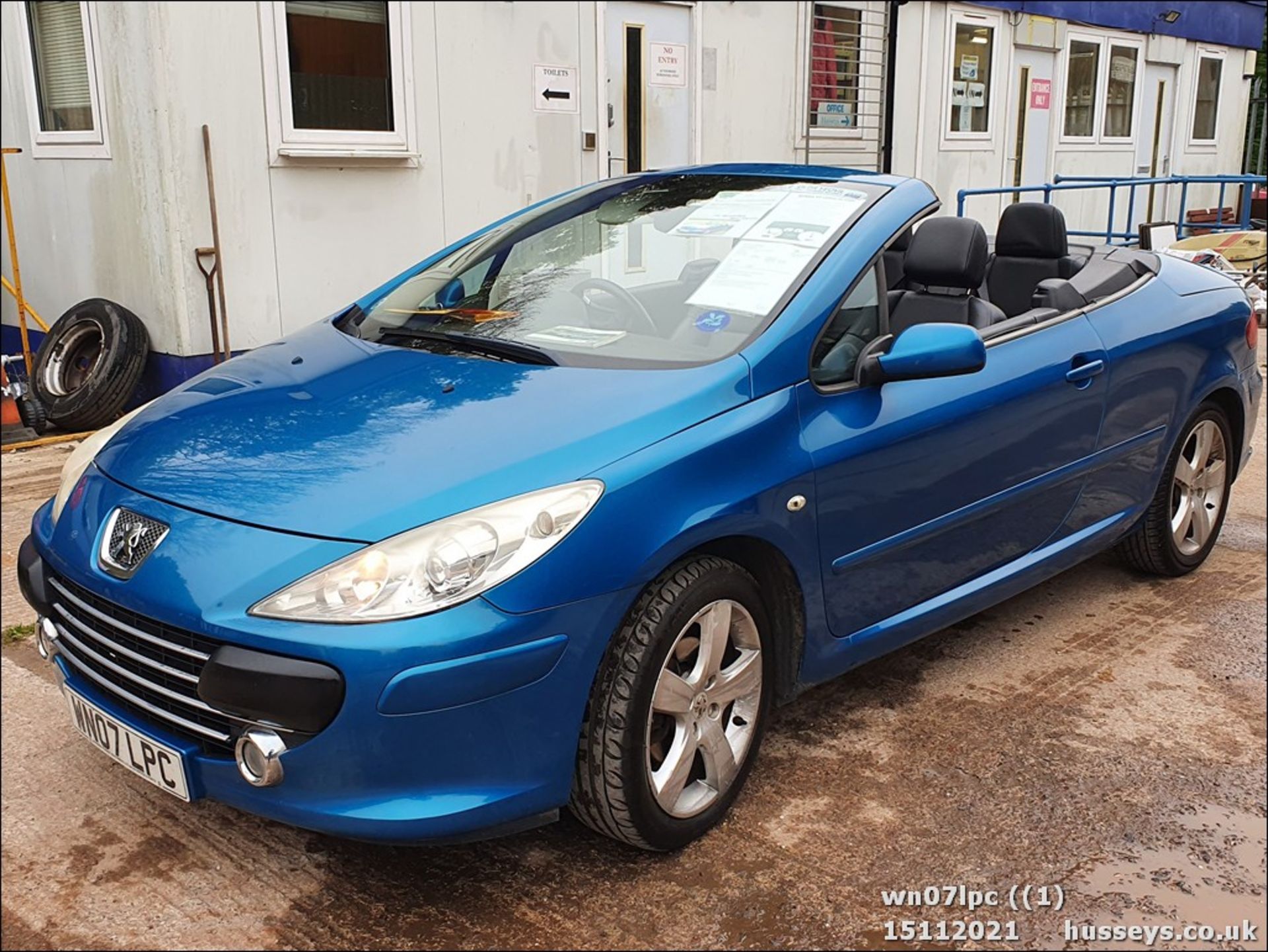 07/07 PEUGEOT 307 SPORT CC - 1997cc 2dr Convertible (Blue, 139k)