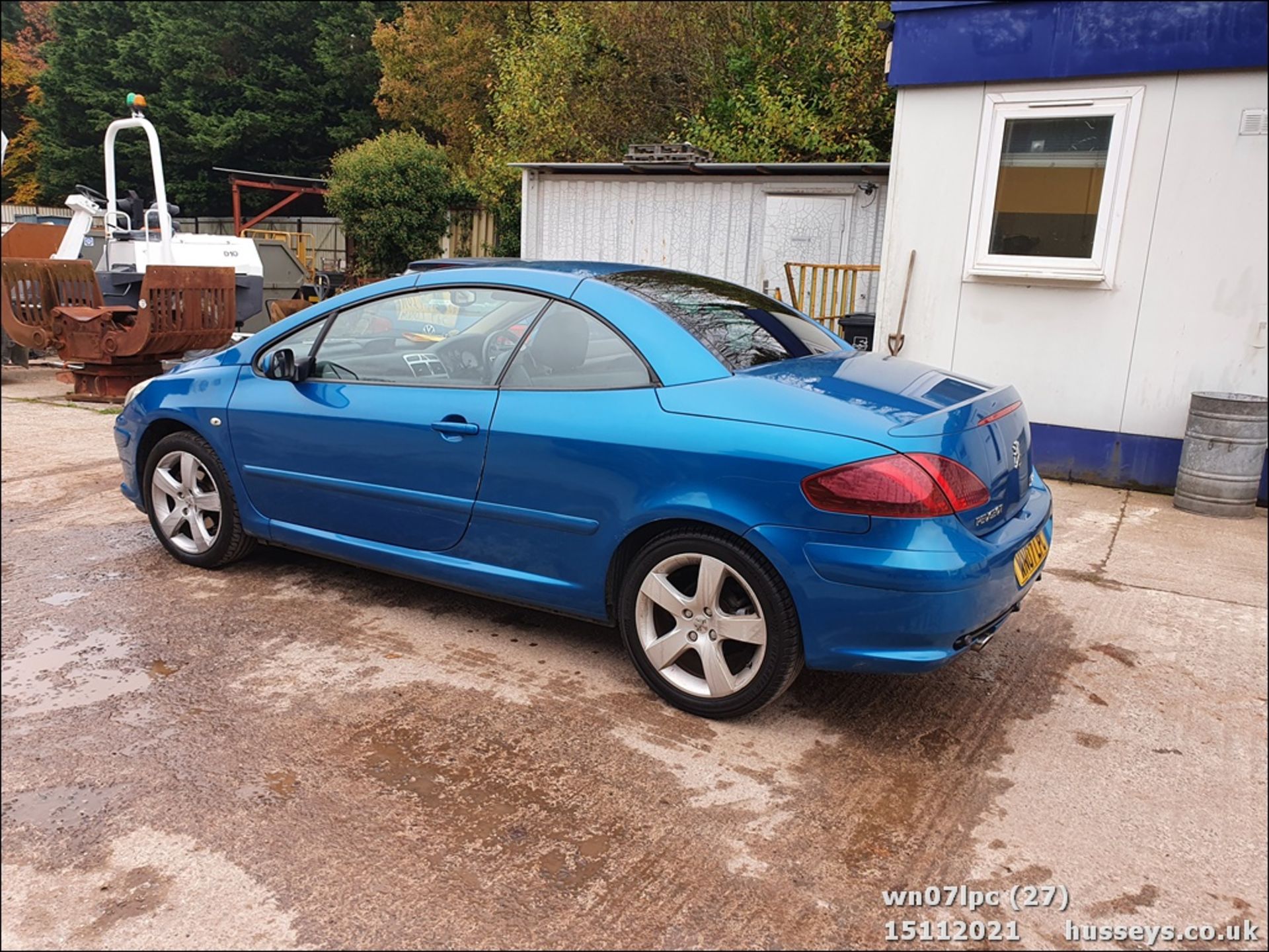 07/07 PEUGEOT 307 SPORT CC - 1997cc 2dr Convertible (Blue, 139k) - Image 27 of 27