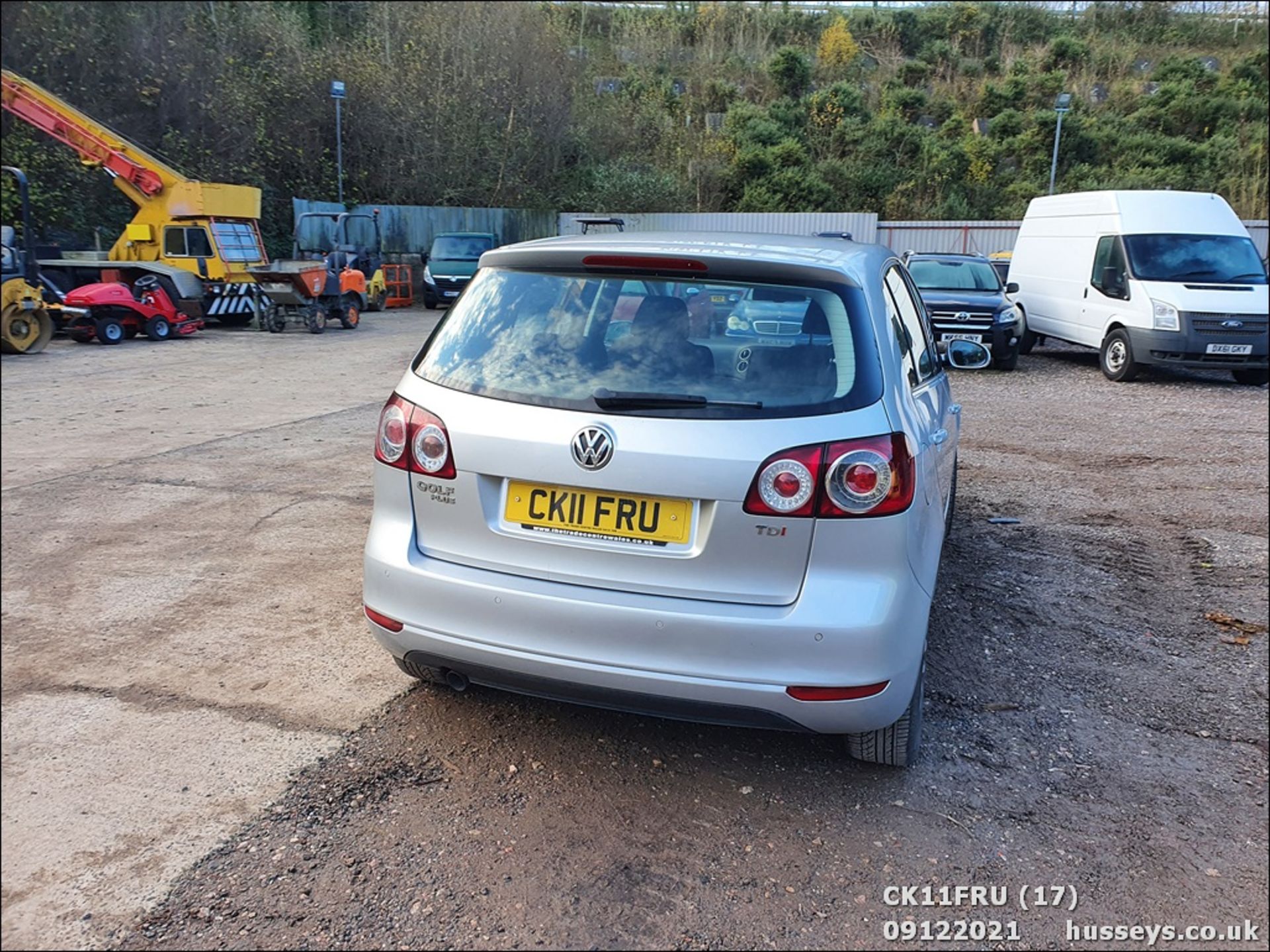 11/11 VOLKSWAGEN GOLF PLUS SE TDI - 1598cc 5dr Hatchback (Silver, 57k) - Image 18 of 32