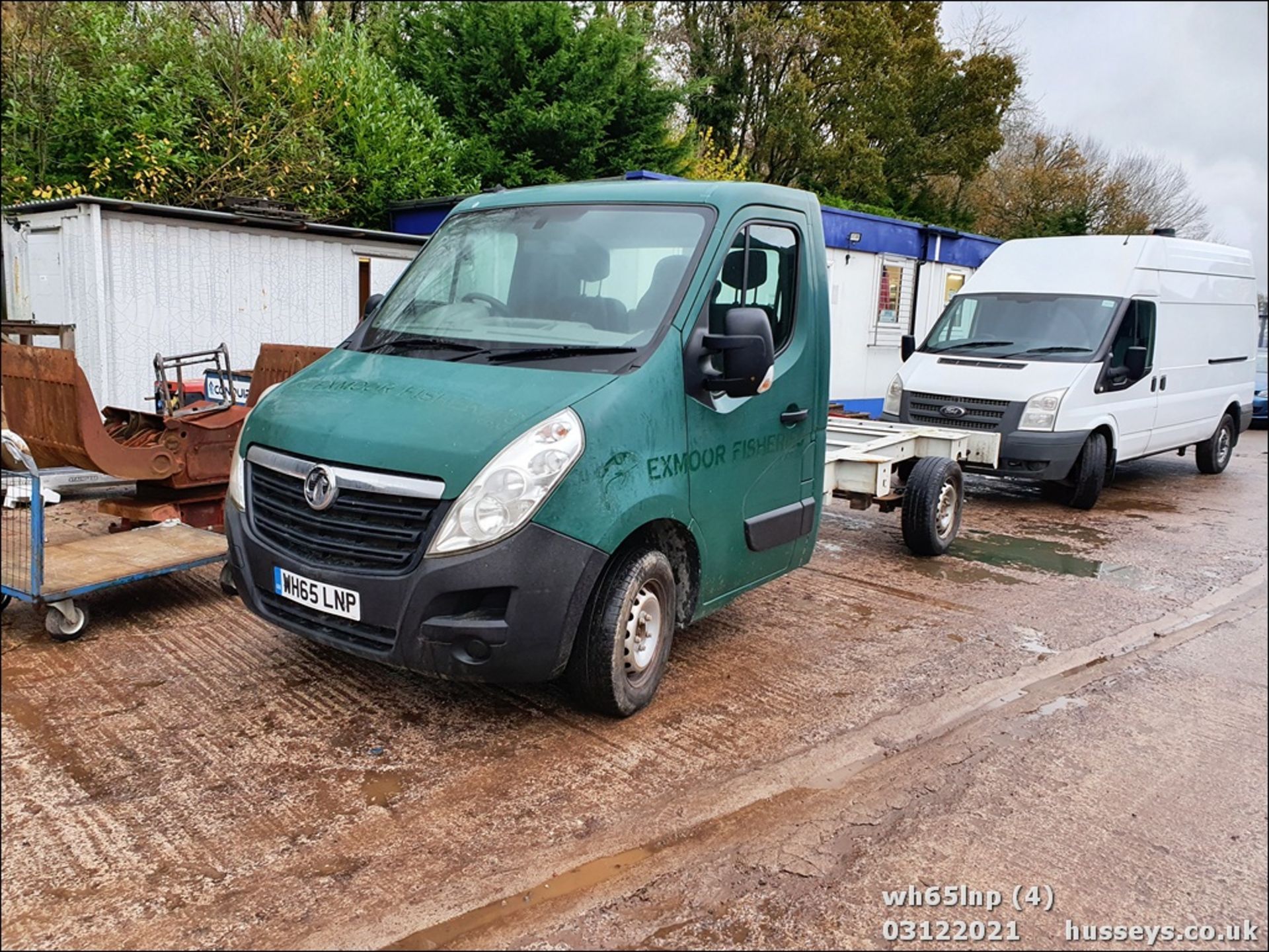 16/65 VAUXHALL MOVANO F3500 L2H1 CDTI S/ - 2299cc Chassis Cab 2dr (Green, 110k) - Image 4 of 15