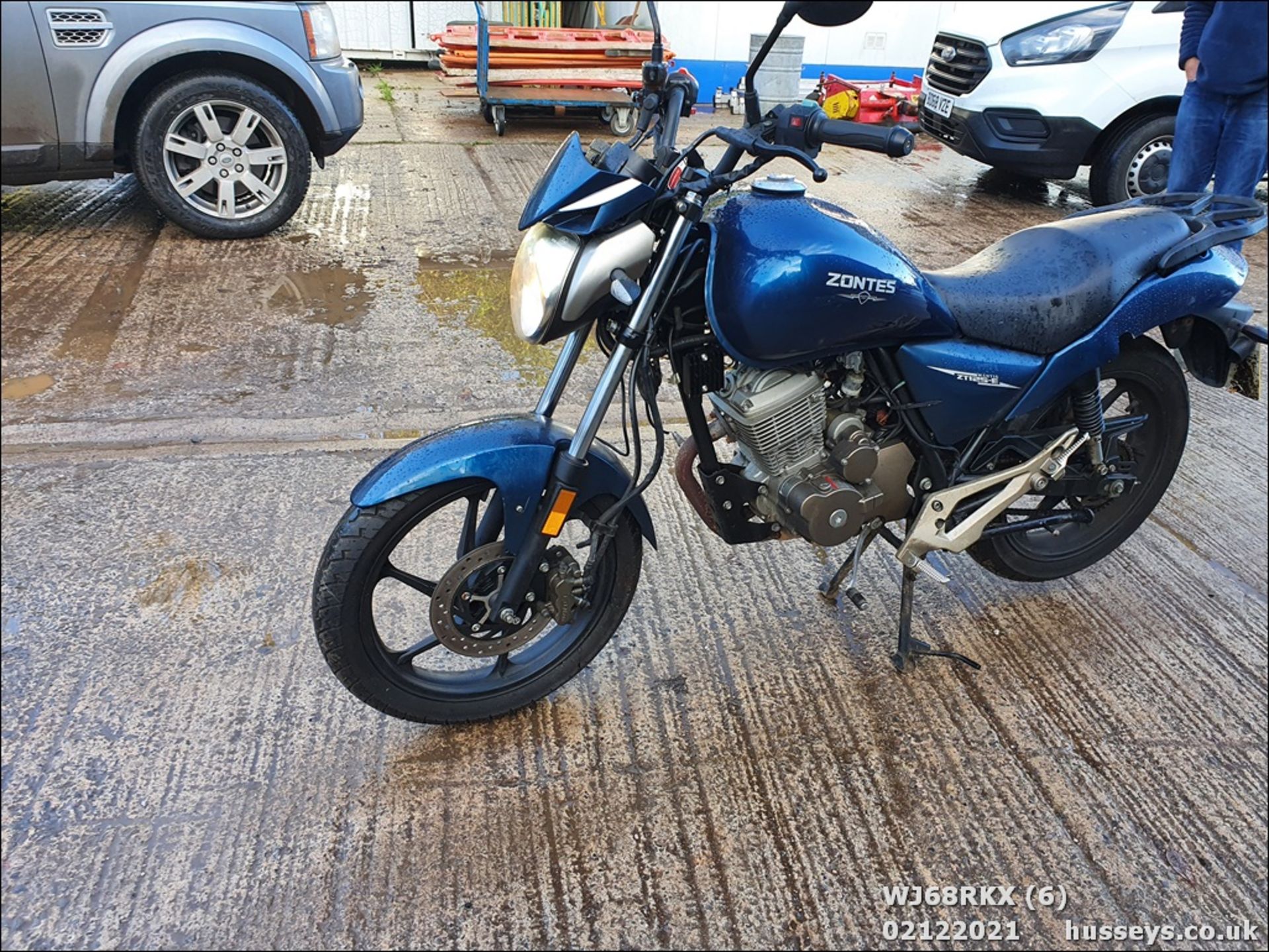 18/68 ZONTES MANTIS - 124cc Motorcycle (Blue, 3k) - Image 5 of 13