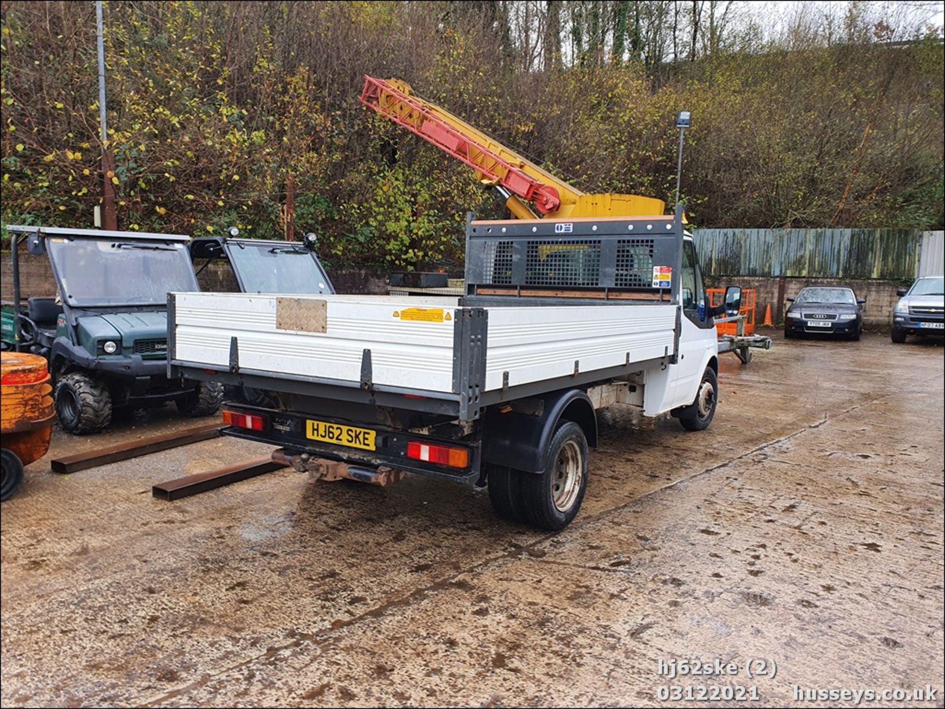 12/62 FORD TRANSIT 125 T350 RWD - 2198cc 2dr Tipper (White, 133k) - Image 3 of 16