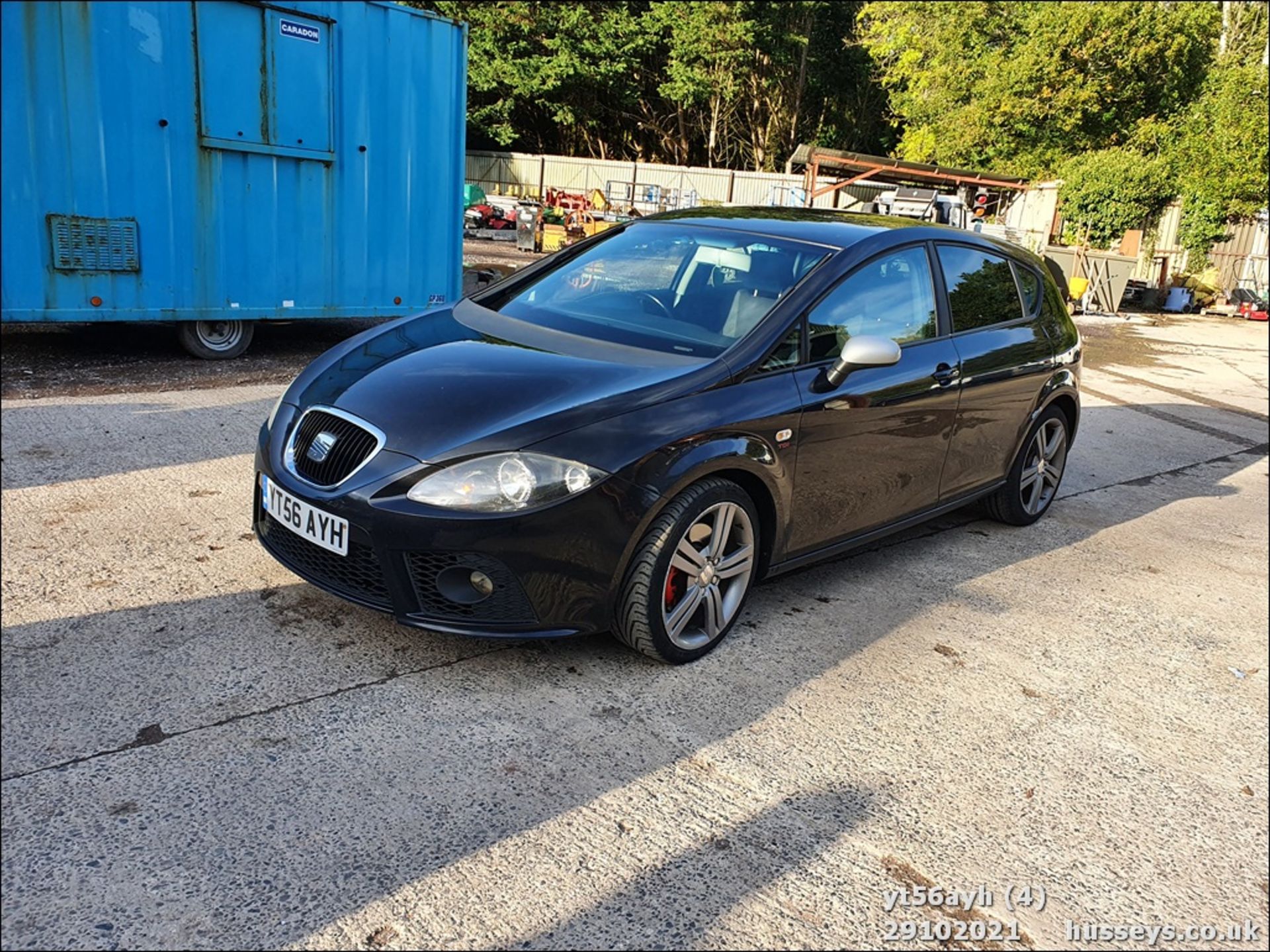 06/56 SEAT LEON FR TDI - 1968cc 5dr Hatchback (Black, 206k) - Image 4 of 17