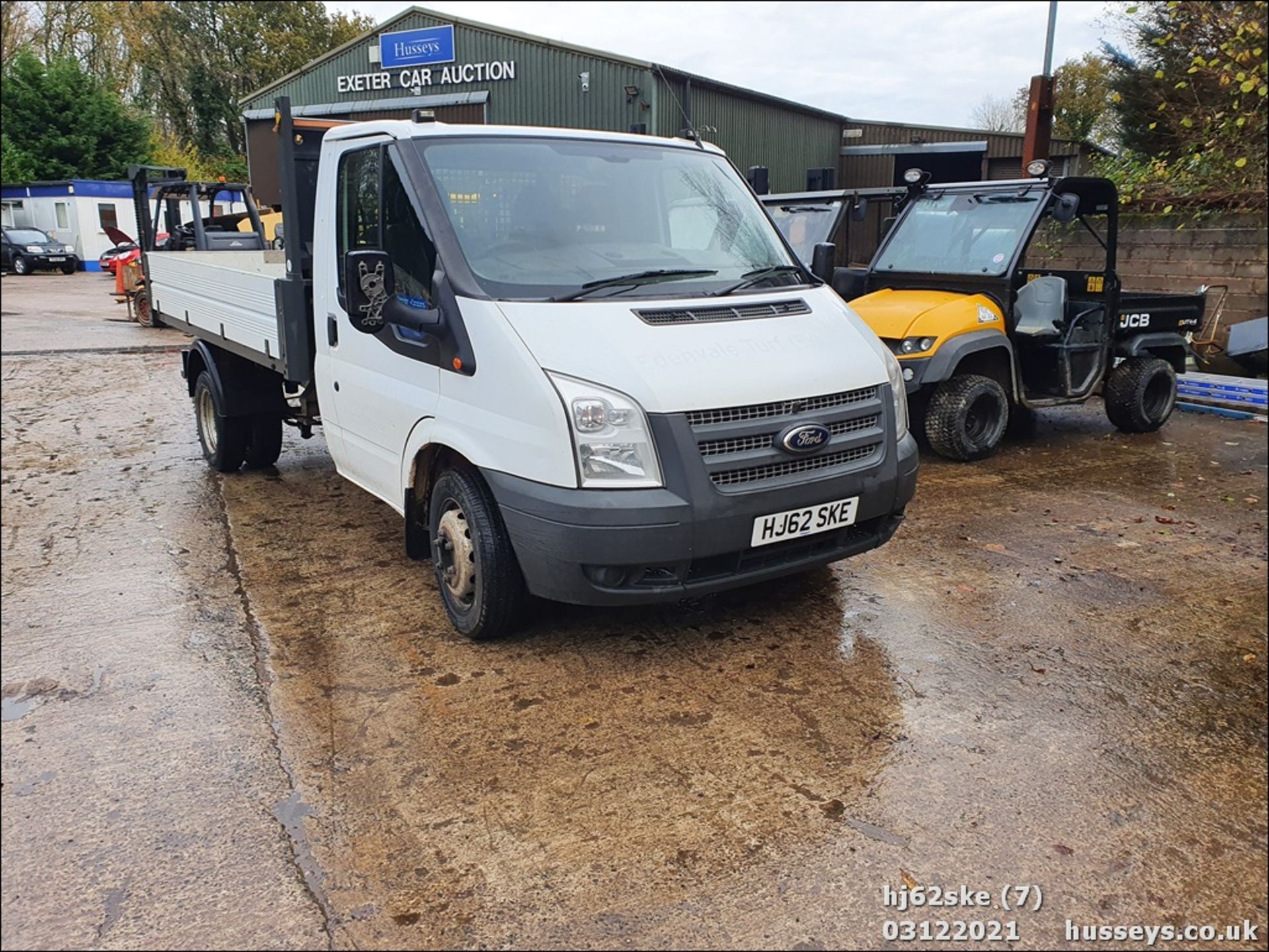12/62 FORD TRANSIT 125 T350 RWD - 2198cc 2dr Tipper (White, 133k) - Image 8 of 16
