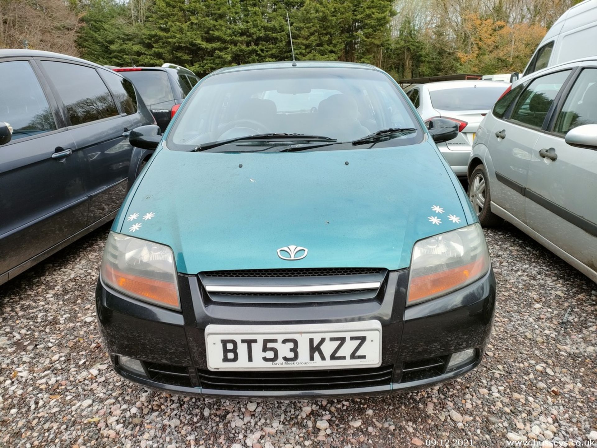 03/53 DAEWOO KALOS SX 16V AUTO - 1399cc 5dr Hatchback (Green) - Image 2 of 28