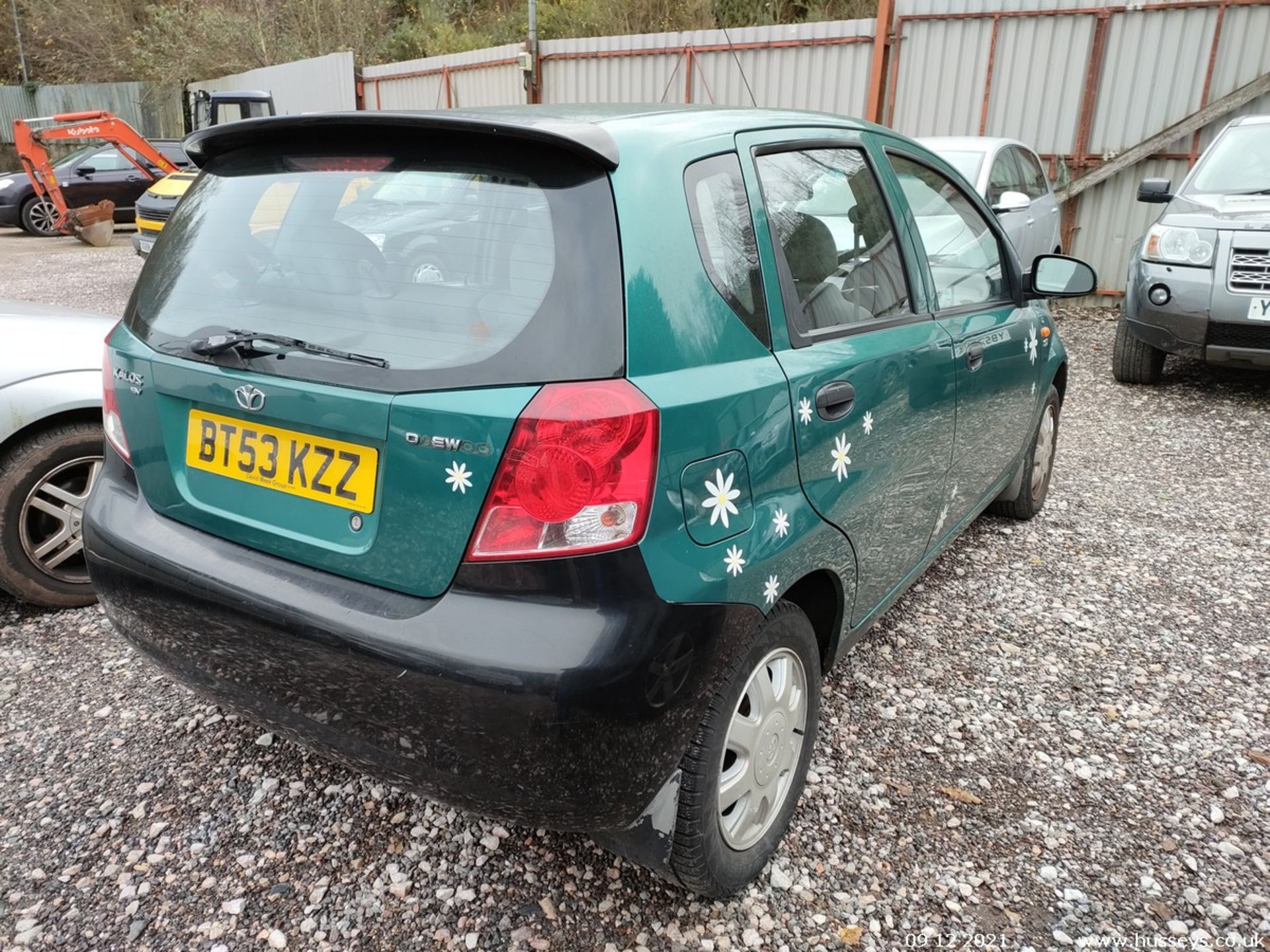 03/53 DAEWOO KALOS SX 16V AUTO - 1399cc 5dr Hatchback (Green) - Image 17 of 28