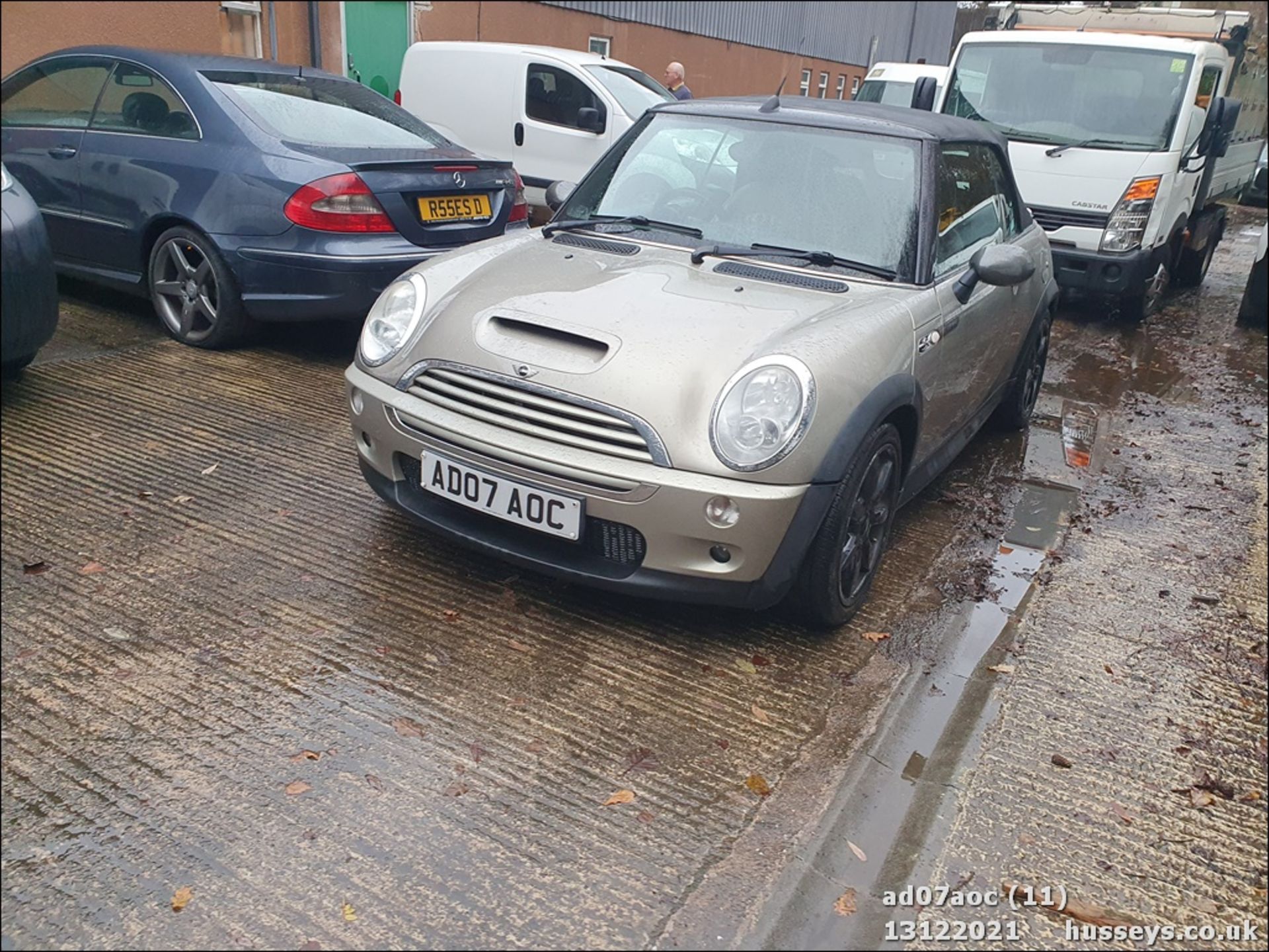 07/07 MINI COOPER S SIDEWALK - 1598cc 2dr Convertible (Silver) - Image 11 of 30