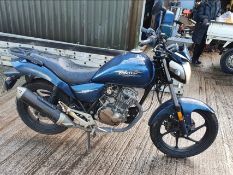 18/68 ZONTES MANTIS - 124cc Motorcycle (Blue, 3k)