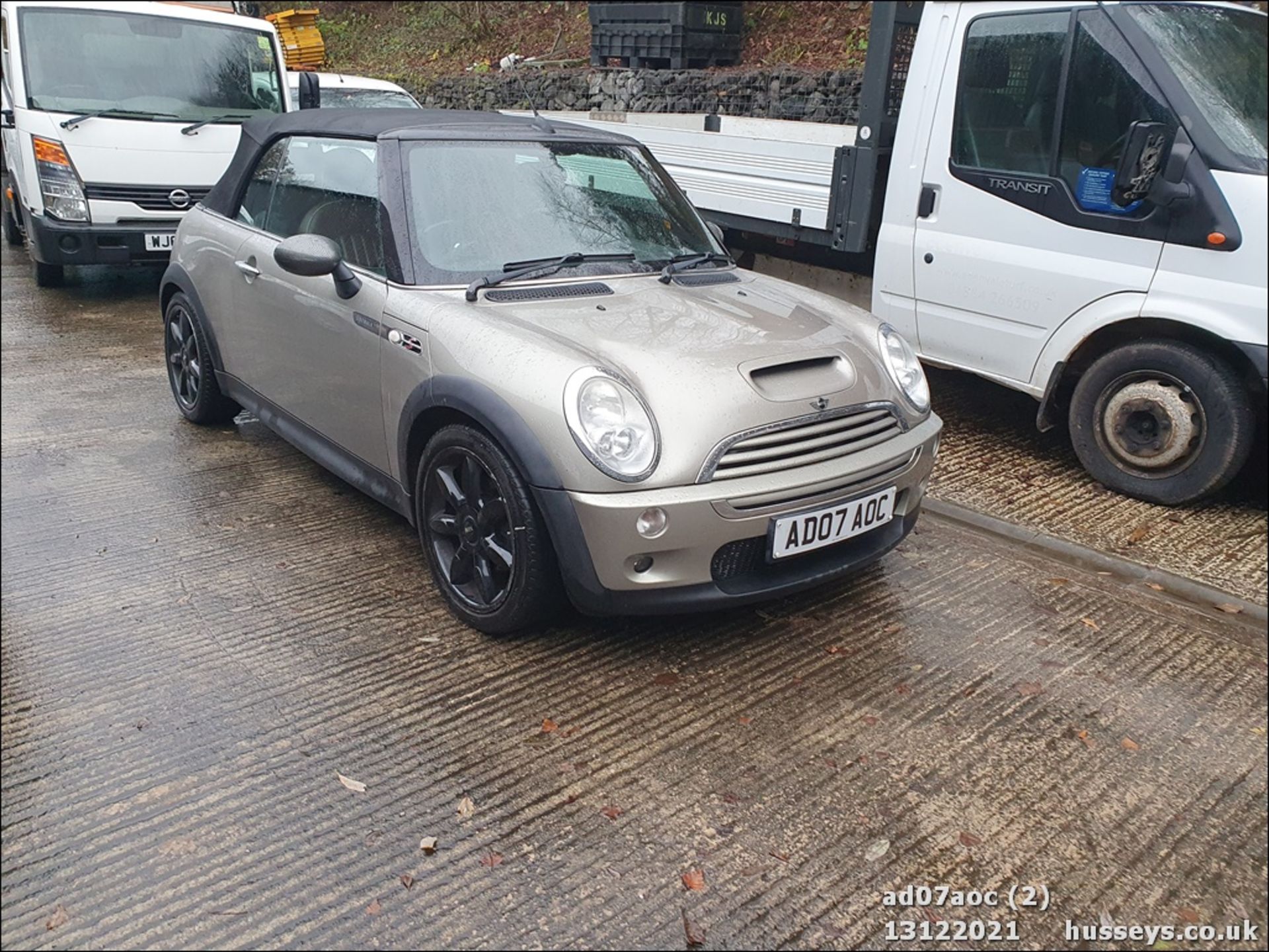 07/07 MINI COOPER S SIDEWALK - 1598cc 2dr Convertible (Silver) - Image 2 of 30