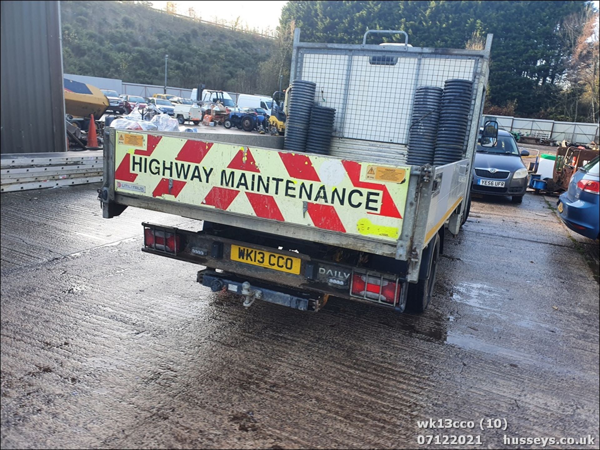 13/13 IVECO DAILY 50C15 - 2998cc 3dr Tipper (White, 142k) - Image 10 of 21