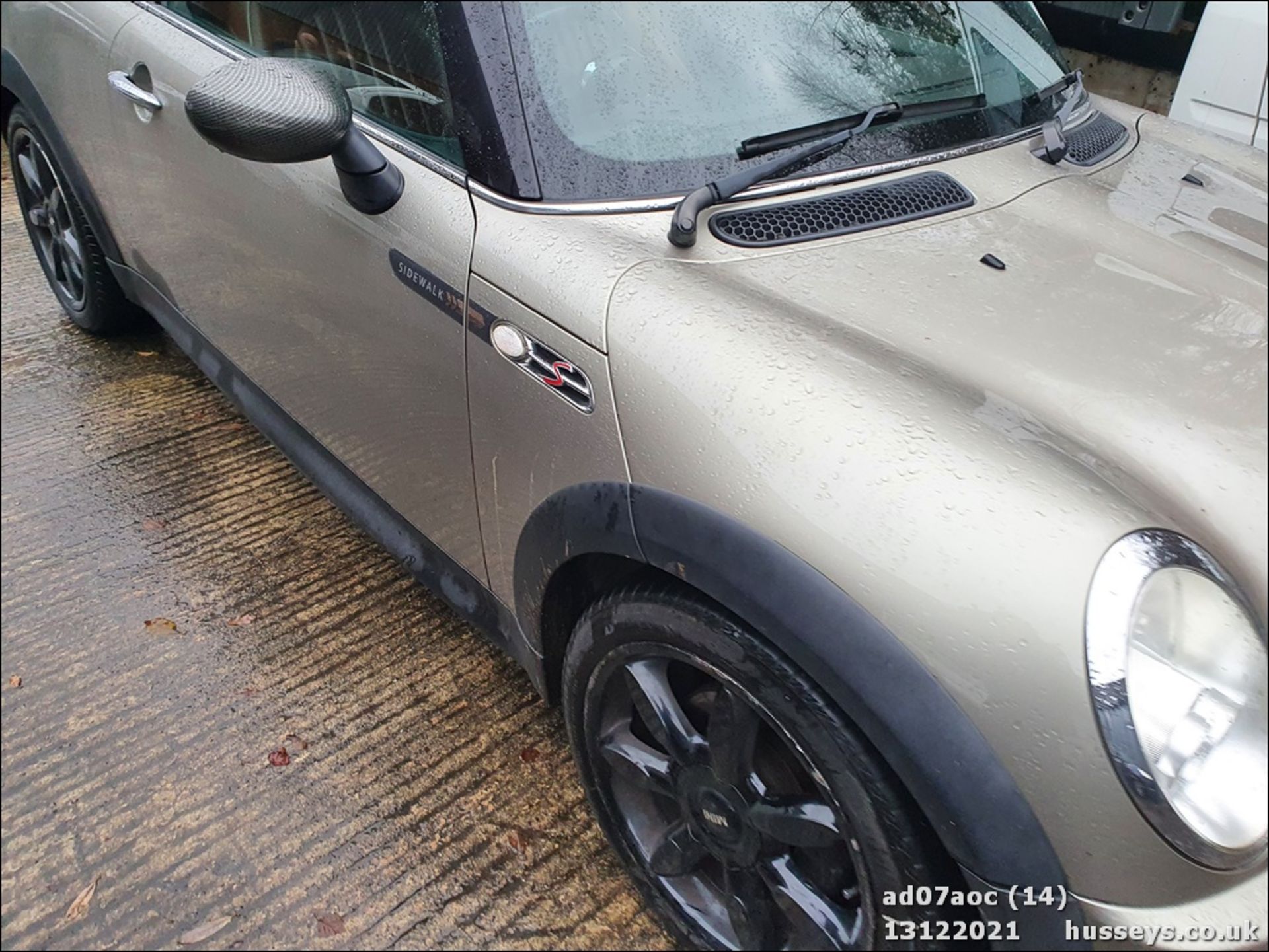 07/07 MINI COOPER S SIDEWALK - 1598cc 2dr Convertible (Silver) - Image 14 of 30