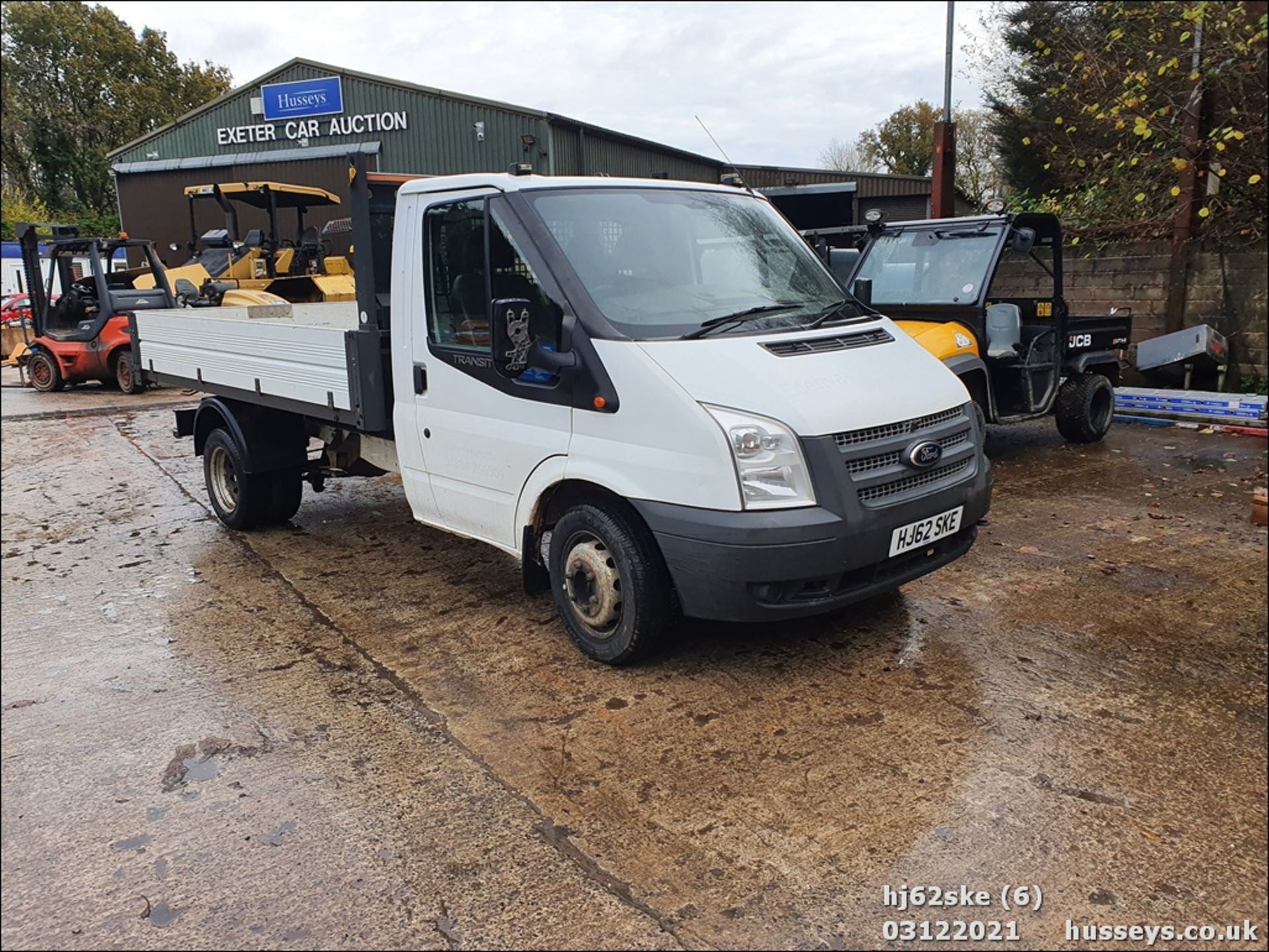 12/62 FORD TRANSIT 125 T350 RWD - 2198cc 2dr Tipper (White, 133k) - Image 7 of 16