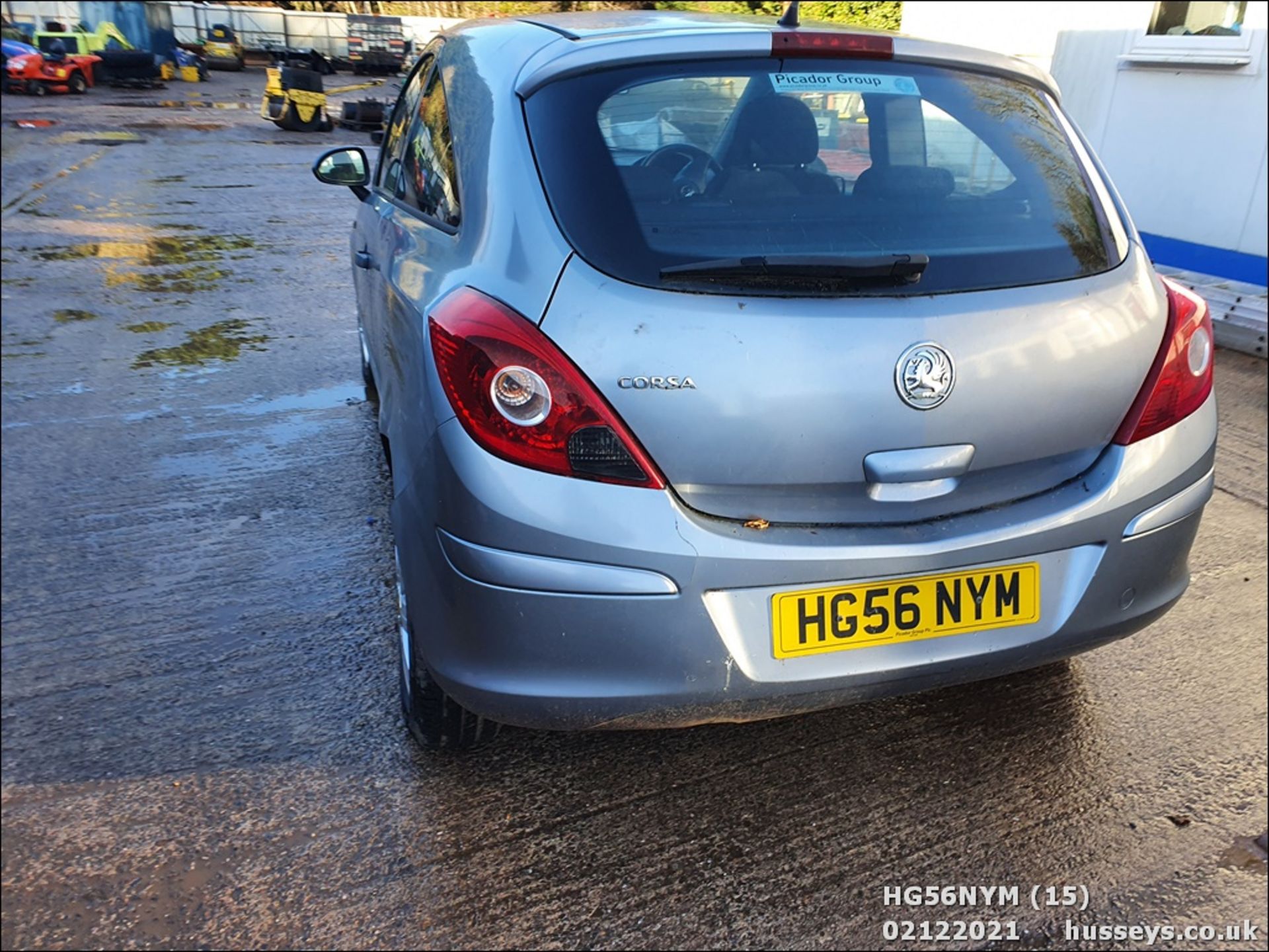 06/56 VAUXHALL CORSA LIFE - 998cc 3dr Hatchback (Silver, 65k) - Image 14 of 30