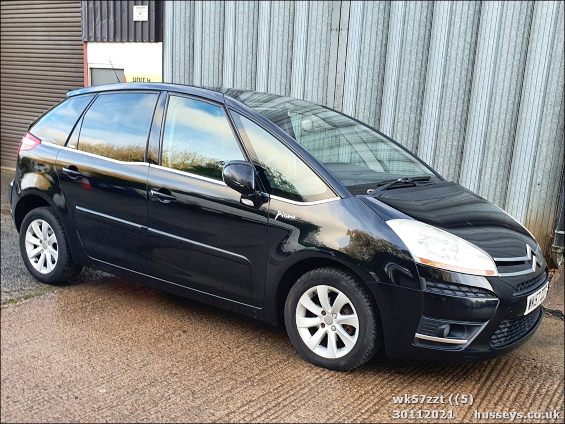 07/57 CITROEN C4 PICASSO 5 EXCL HDI EGS - 1560cc 5dr MPV (Black, 120k)