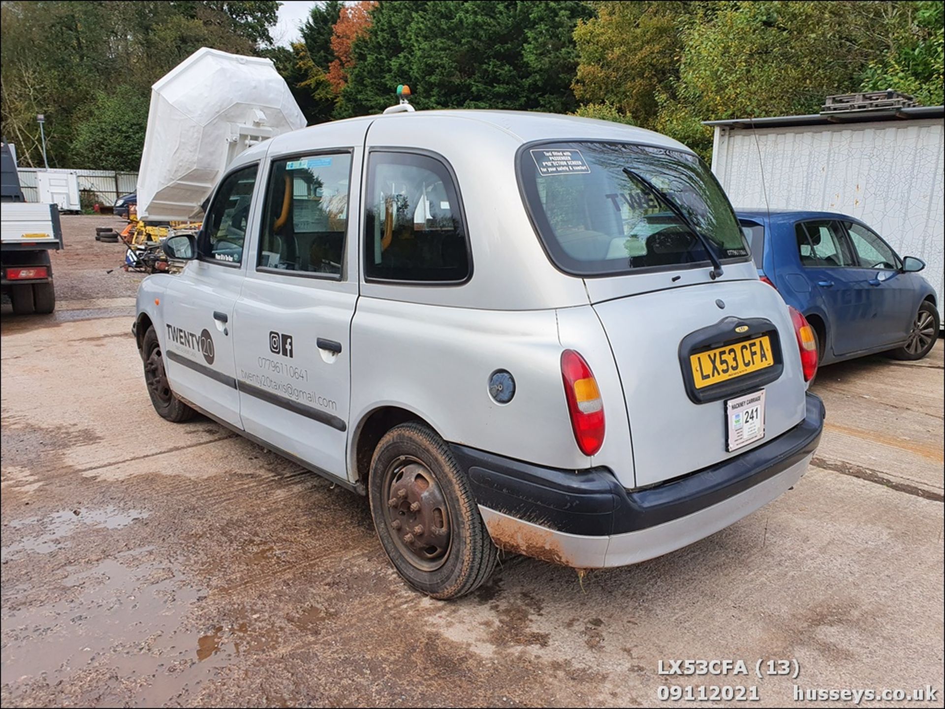 04/53 LONDON TAXIS INT TXII SILVER AUTO - 2402cc 3dr (Silver) - Image 13 of 20