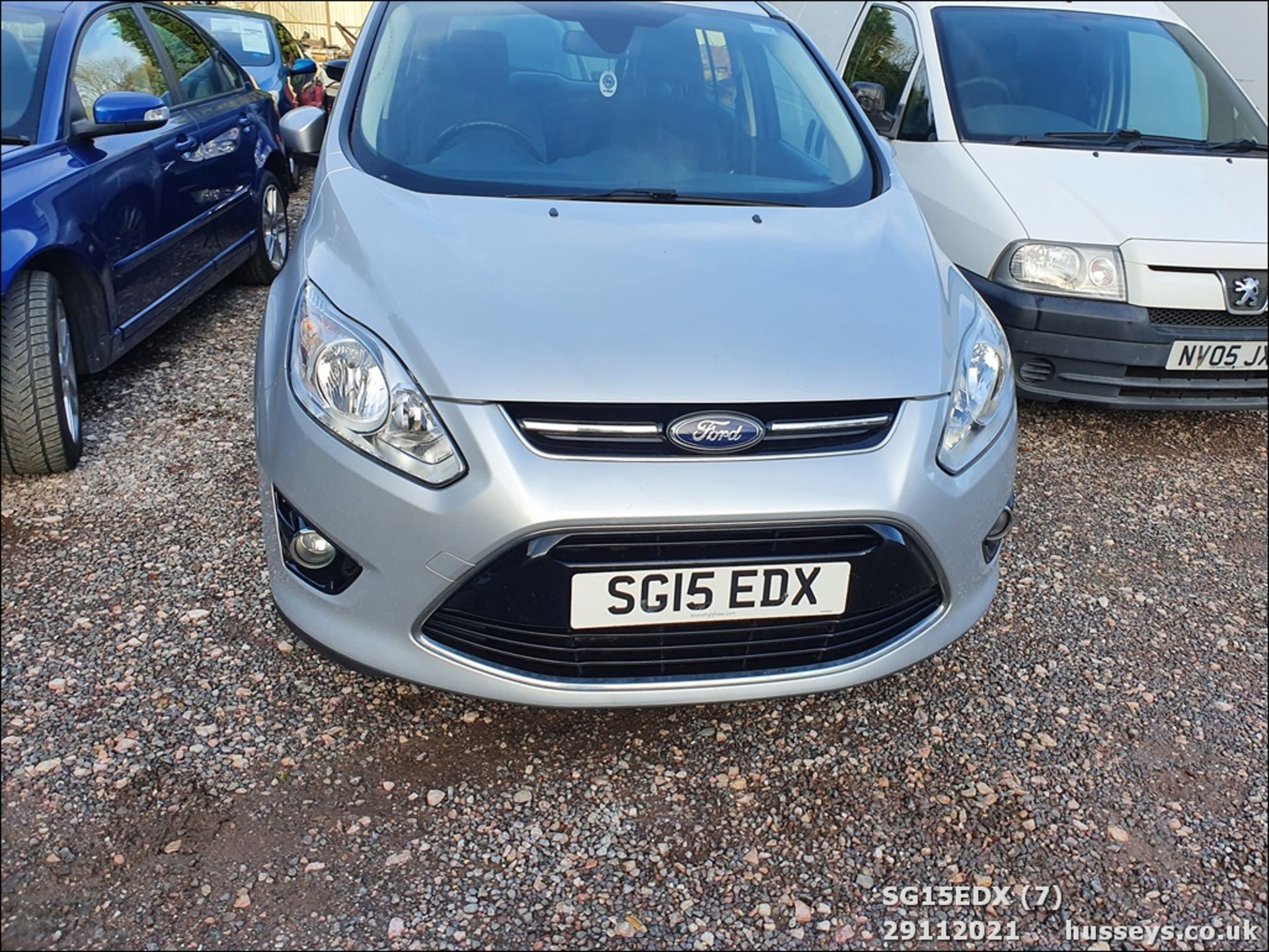 15/15 FORD GRAND C-MAX TITANIUM TDCI - 1560cc 5dr MPV (Silver, 121k) - Image 7 of 22