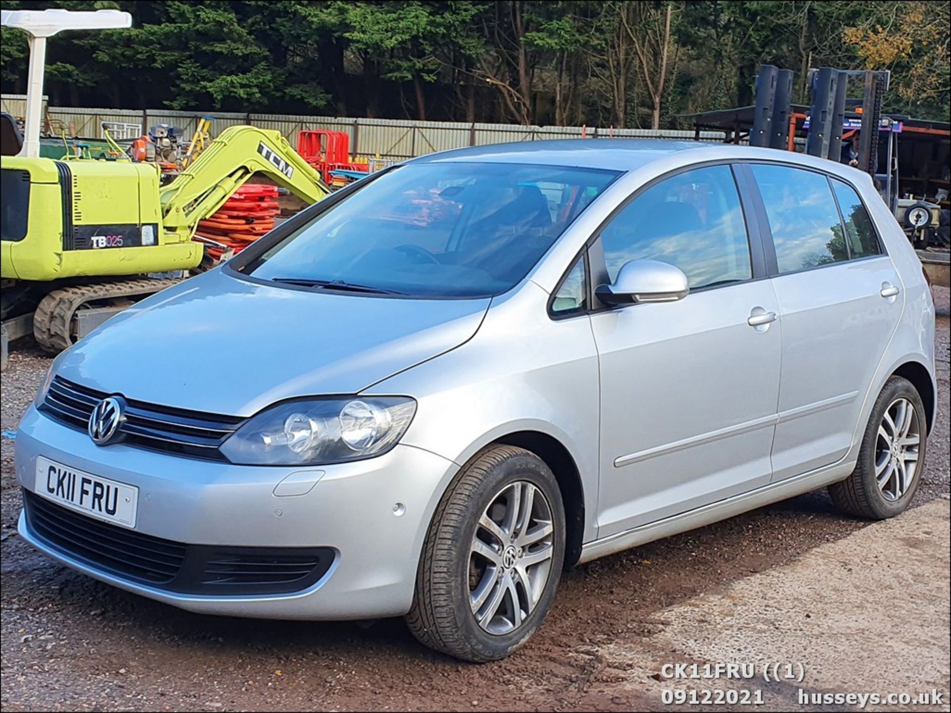 11/11 VOLKSWAGEN GOLF PLUS SE TDI - 1598cc 5dr Hatchback (Silver, 57k)