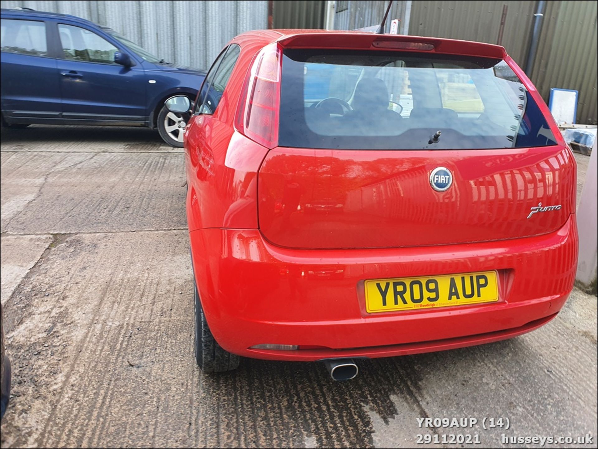 09/09 FIAT G PUNTO SPORTING MULTIJET - 1910cc 3dr Hatchback (Red, 105k) - Image 14 of 20