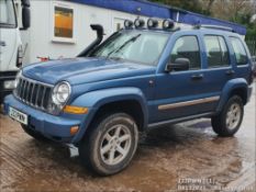 2005 JEEP CHEROKEE LIMITED CRD A - 2766cc 5dr Estate (Blue, 174k)