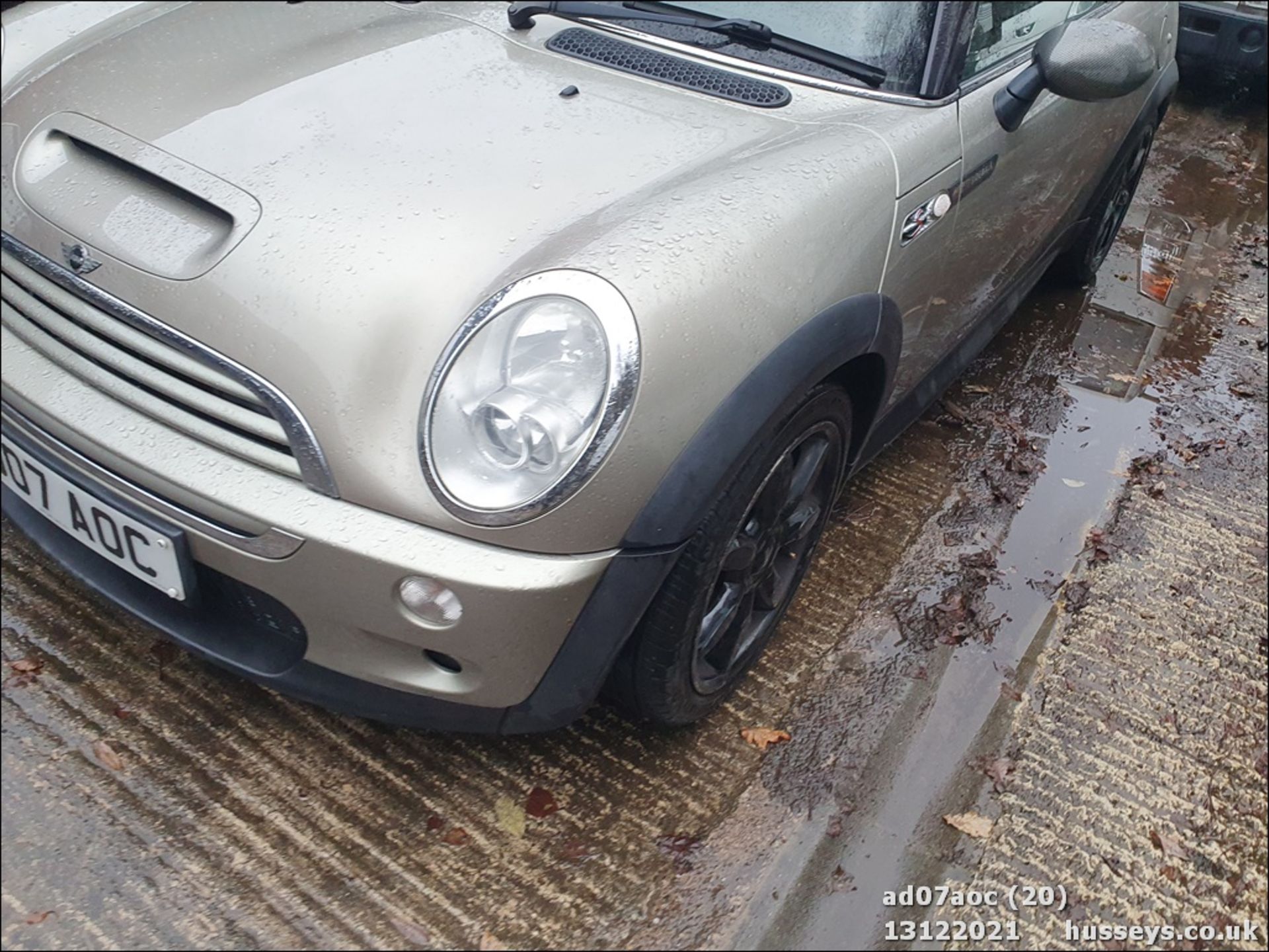 07/07 MINI COOPER S SIDEWALK - 1598cc 2dr Convertible (Silver) - Image 20 of 30