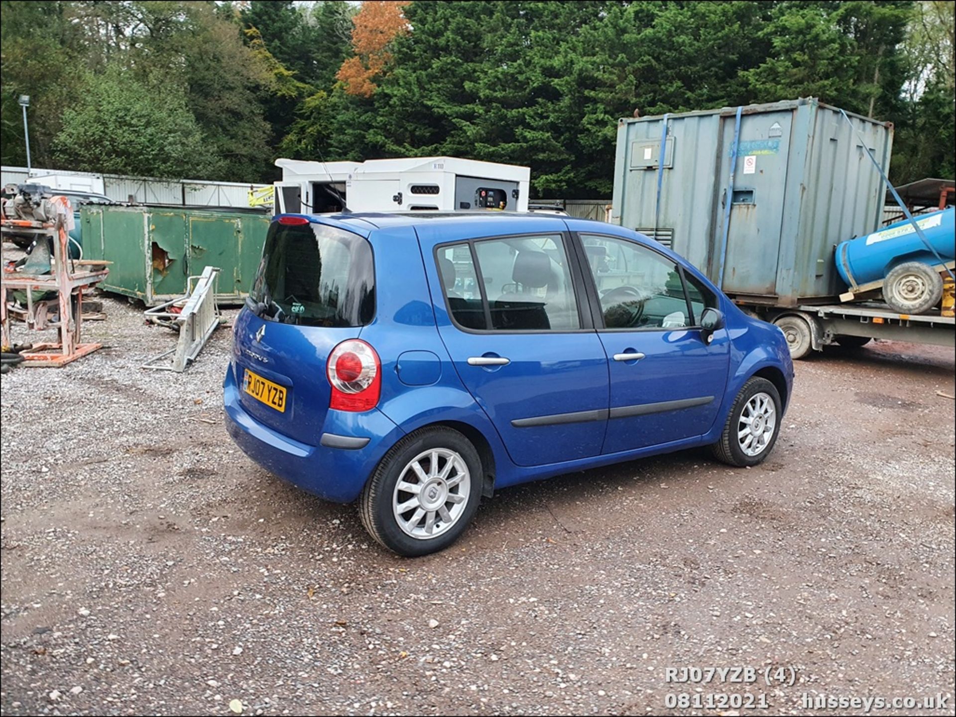 07/07 RENAULT MODUS DYNAMIQUE DCI 86 E4 - 1461cc 5dr Hatchback (Blue, 23k) - Image 4 of 13