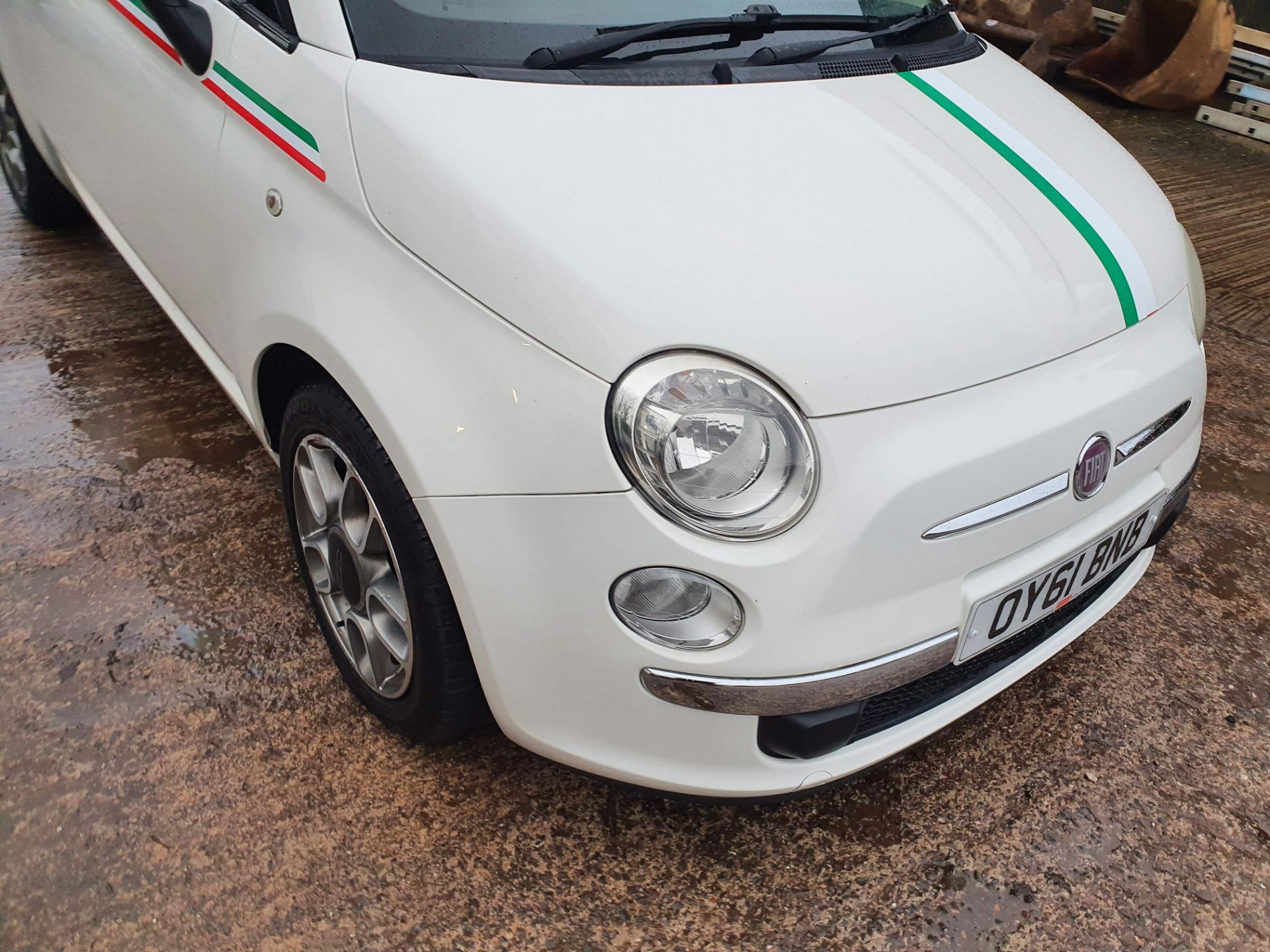 11/61 FIAT 500 LOUNGE - 875cc 3dr Hatchback (White, 41k) - Image 25 of 31