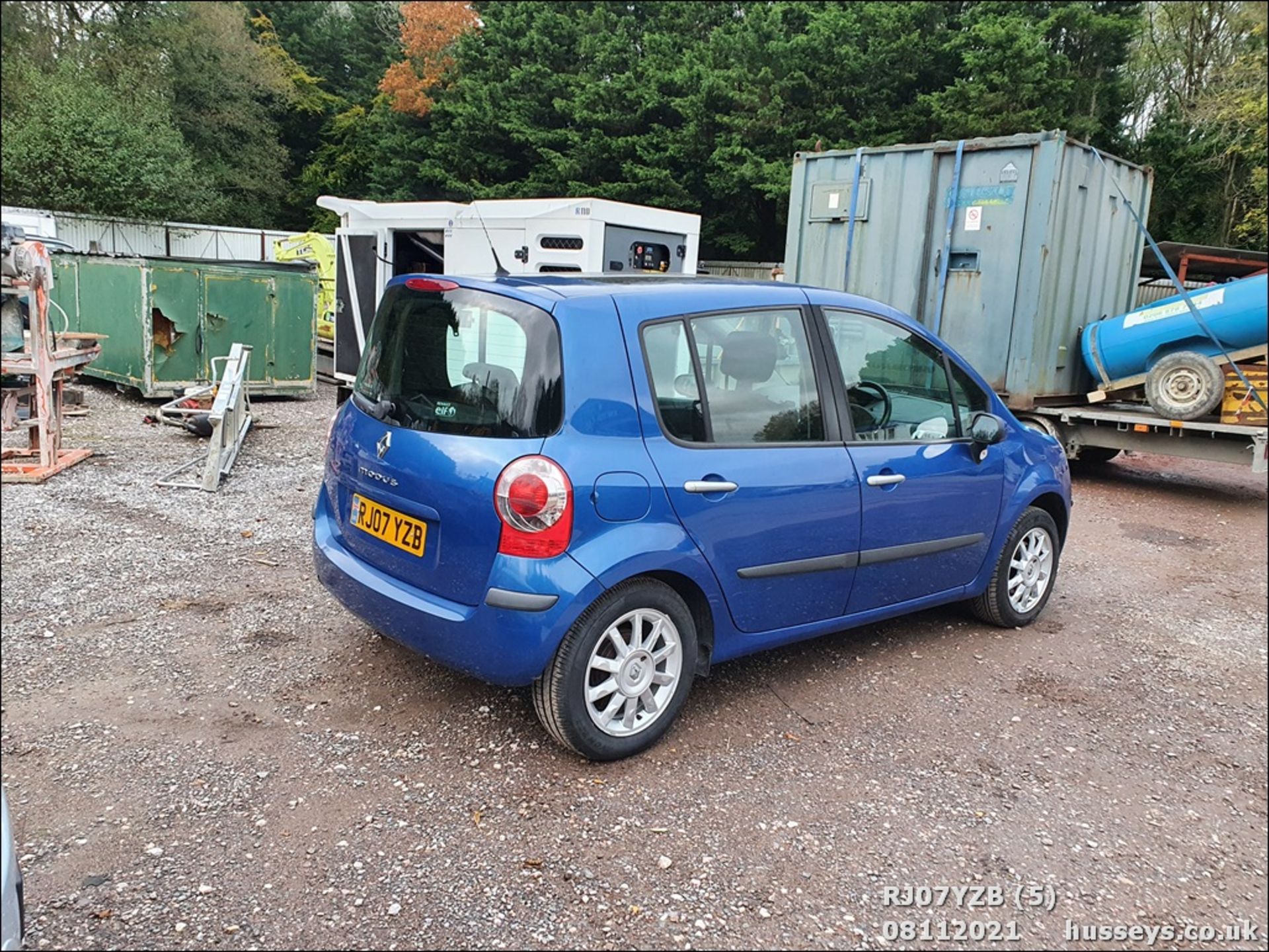 07/07 RENAULT MODUS DYNAMIQUE DCI 86 E4 - 1461cc 5dr Hatchback (Blue, 23k) - Image 5 of 13