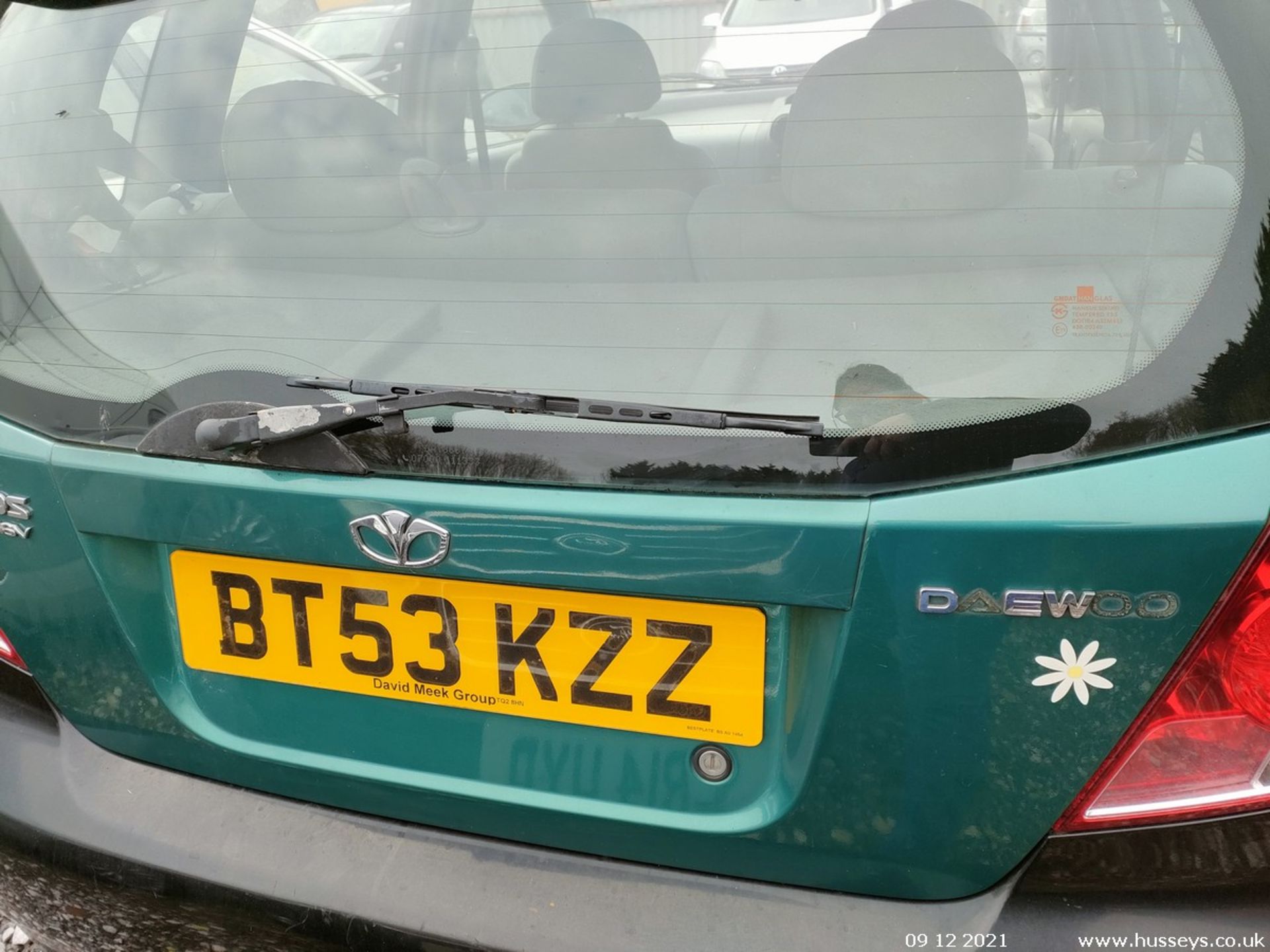 03/53 DAEWOO KALOS SX 16V AUTO - 1399cc 5dr Hatchback (Green) - Image 13 of 28