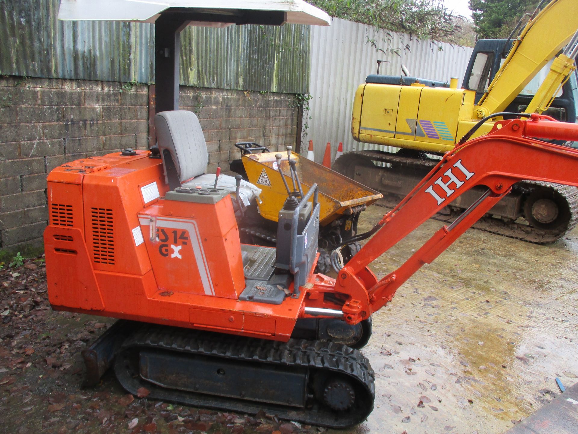 IHI MINI DIGGER C/W 1 BUCKET 2503HRS RDD - Image 2 of 6