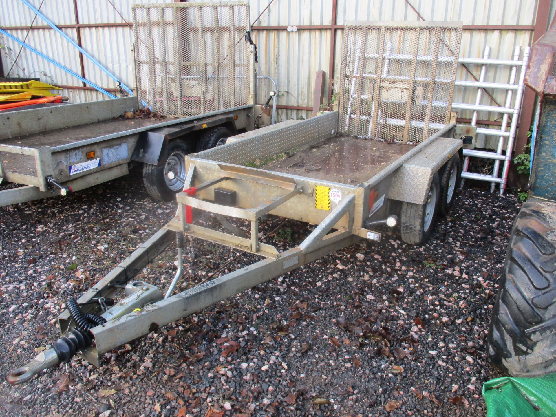 INDESPENSION TWIN AXLE PLANT TRAILER