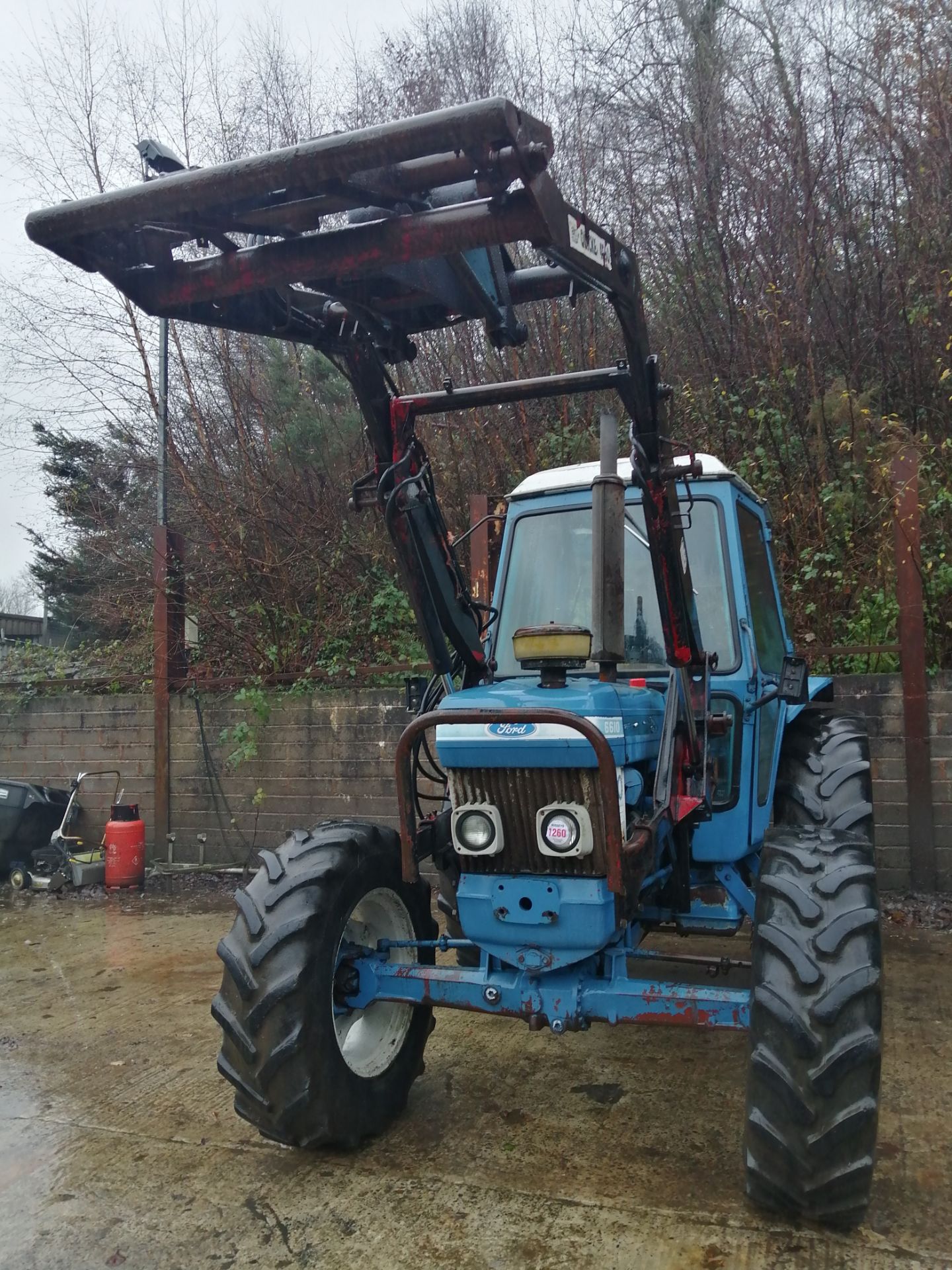 FORD 6610 4WD TRACTOR C.W QUICKE LOADER (V5) - Image 12 of 15